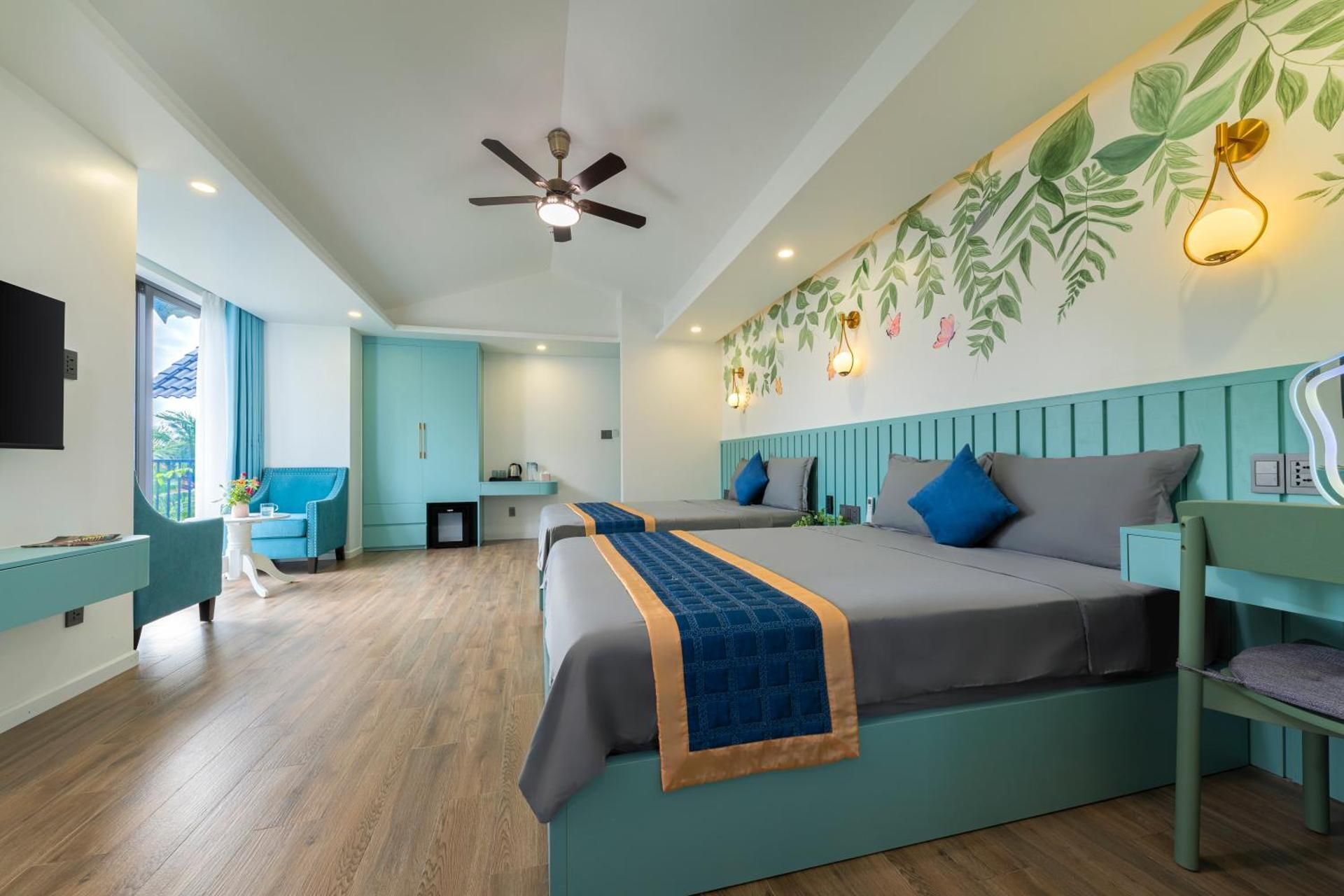 Deluxe Double Room with Two Double Beds