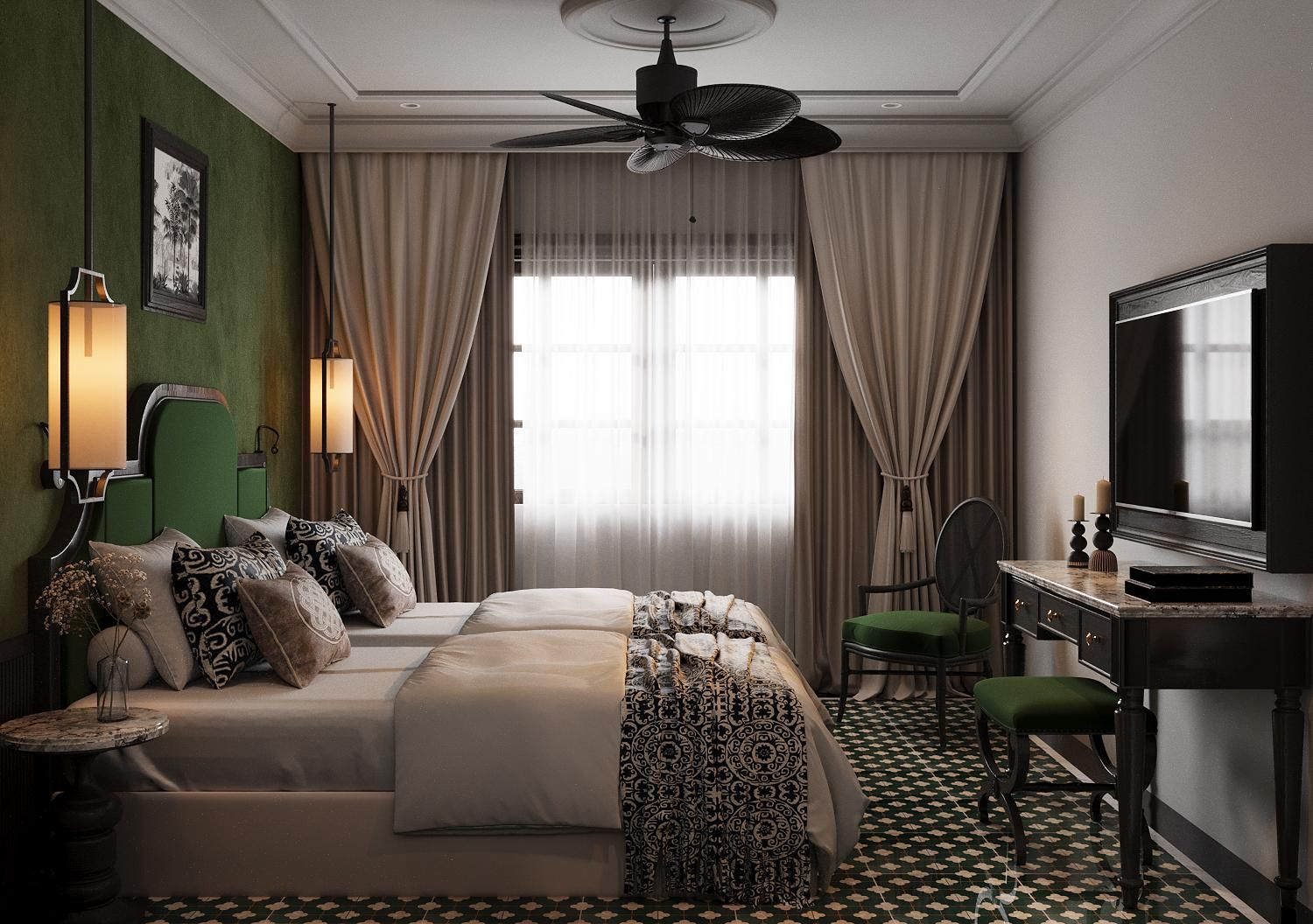 Deluxe Double or Twin Room with Balcony