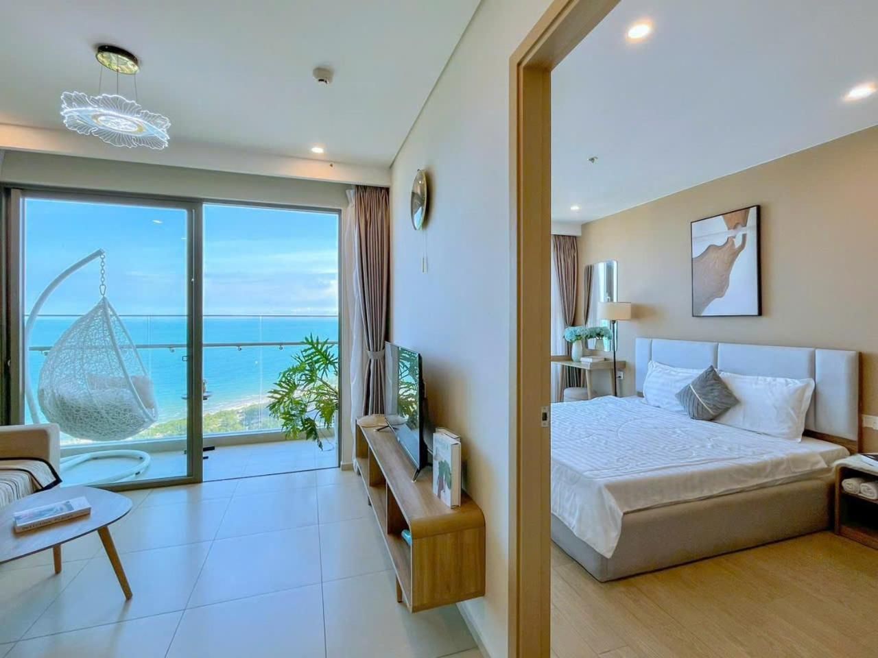 Three-Bedroom Apartment with Sea View