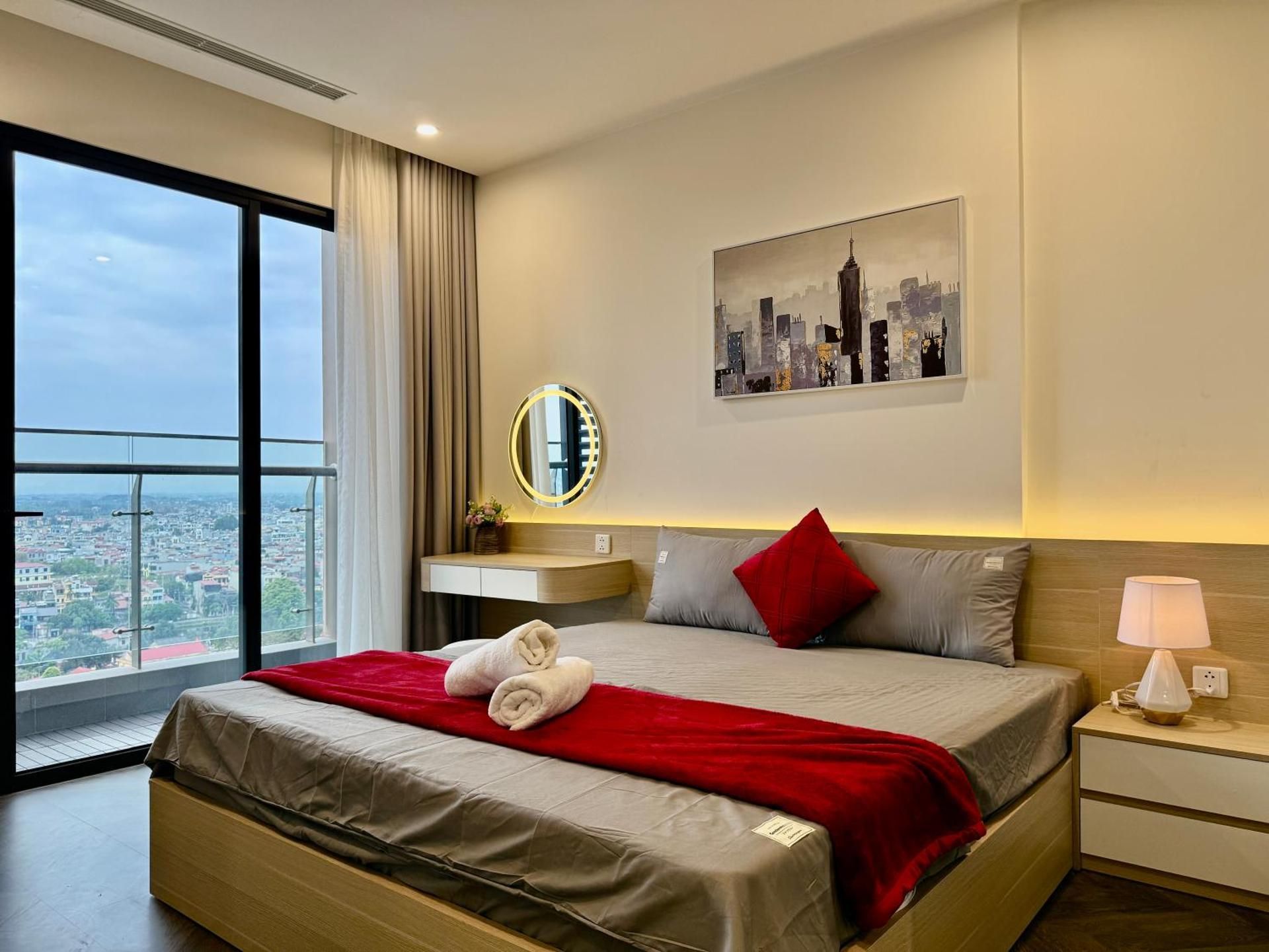 Two-Bedroom Apartment with Balcony