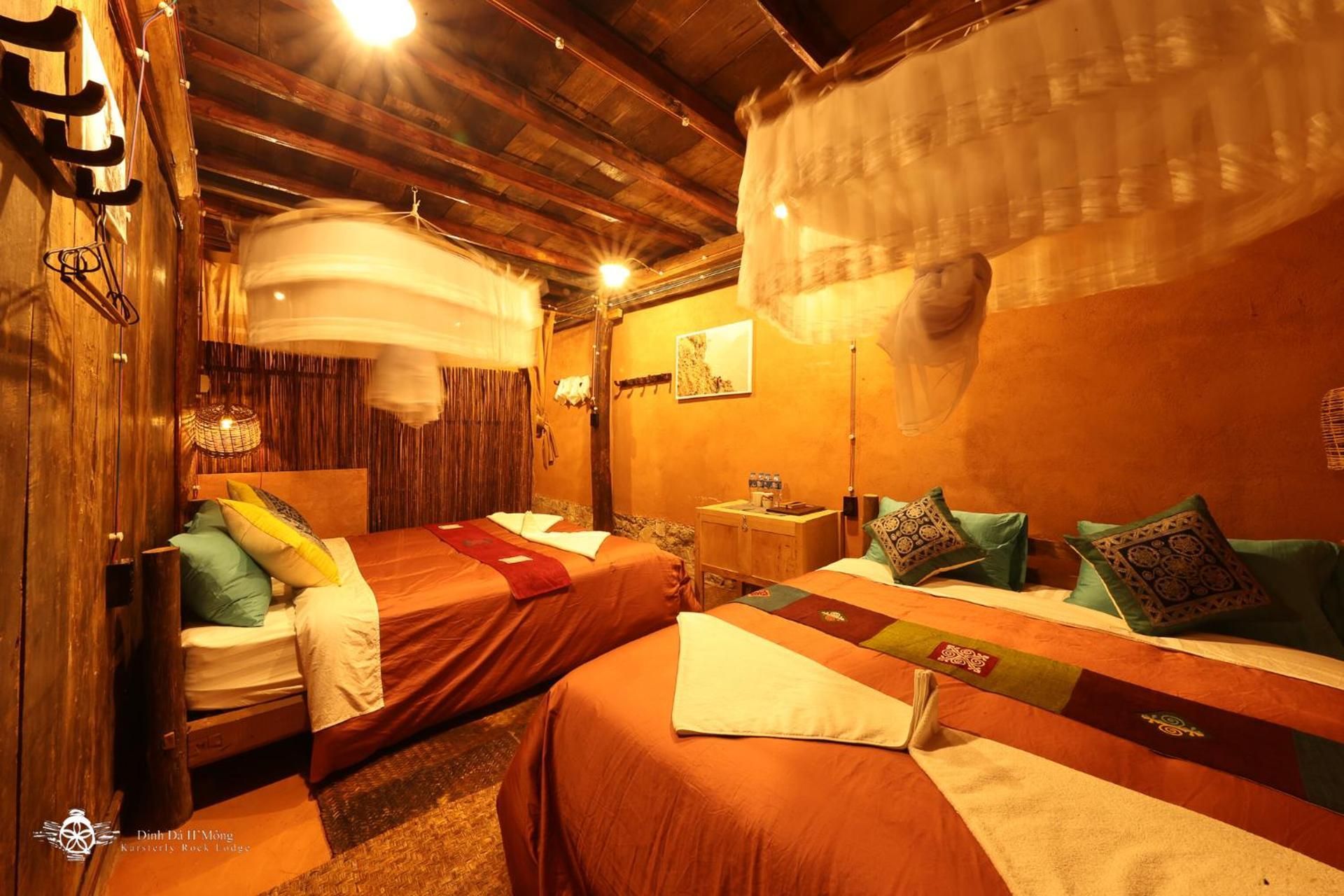 Dinh Đa H'Mong - Karsterly Rock Lodge Standard Family private bathroom