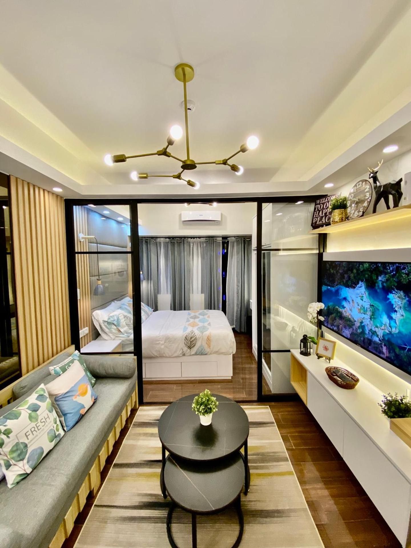 Studio with Balcony