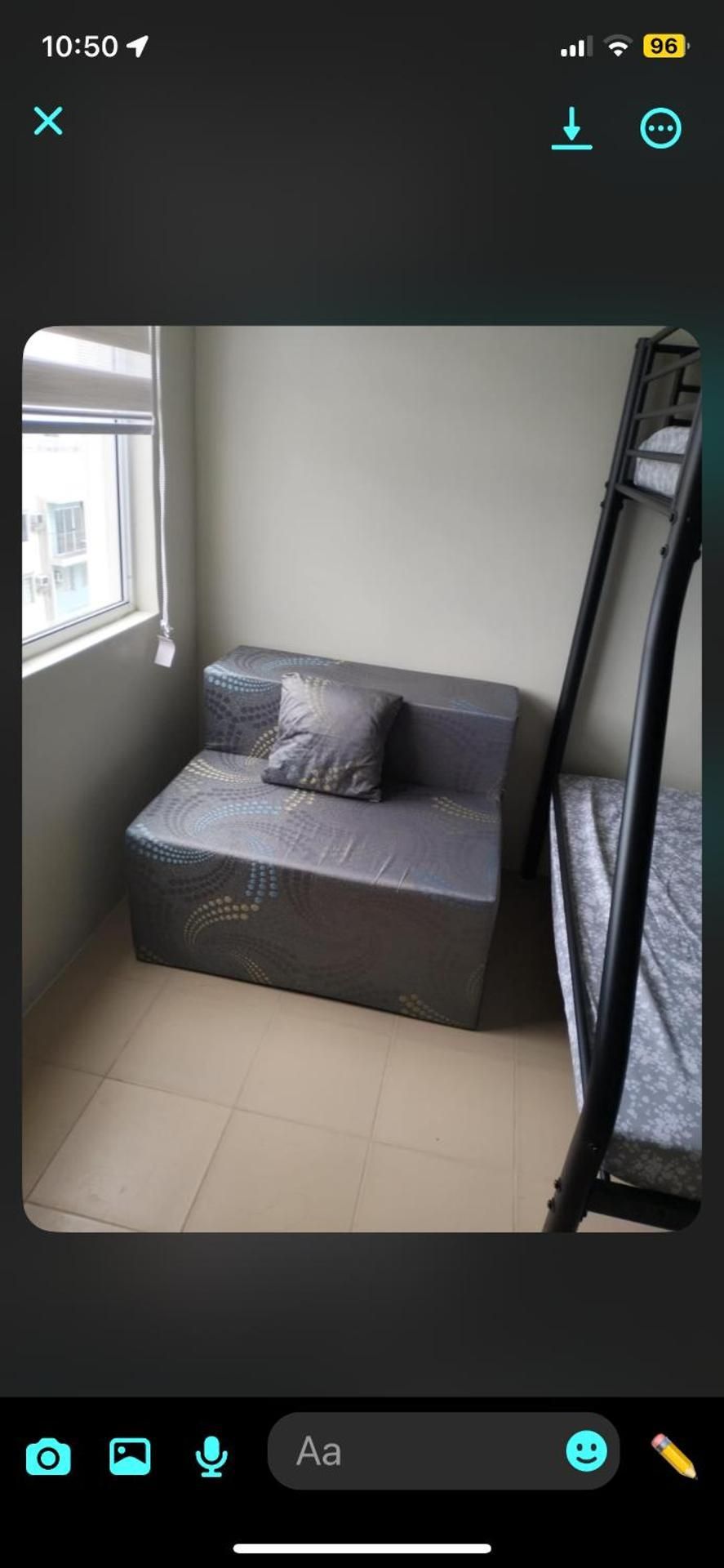Studio with Sofa Bed