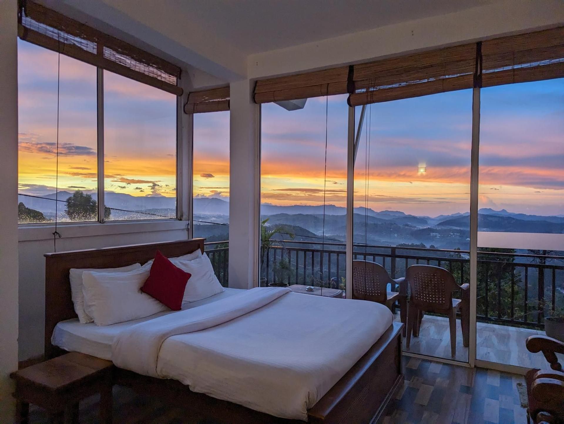 Family Room with Mountain View