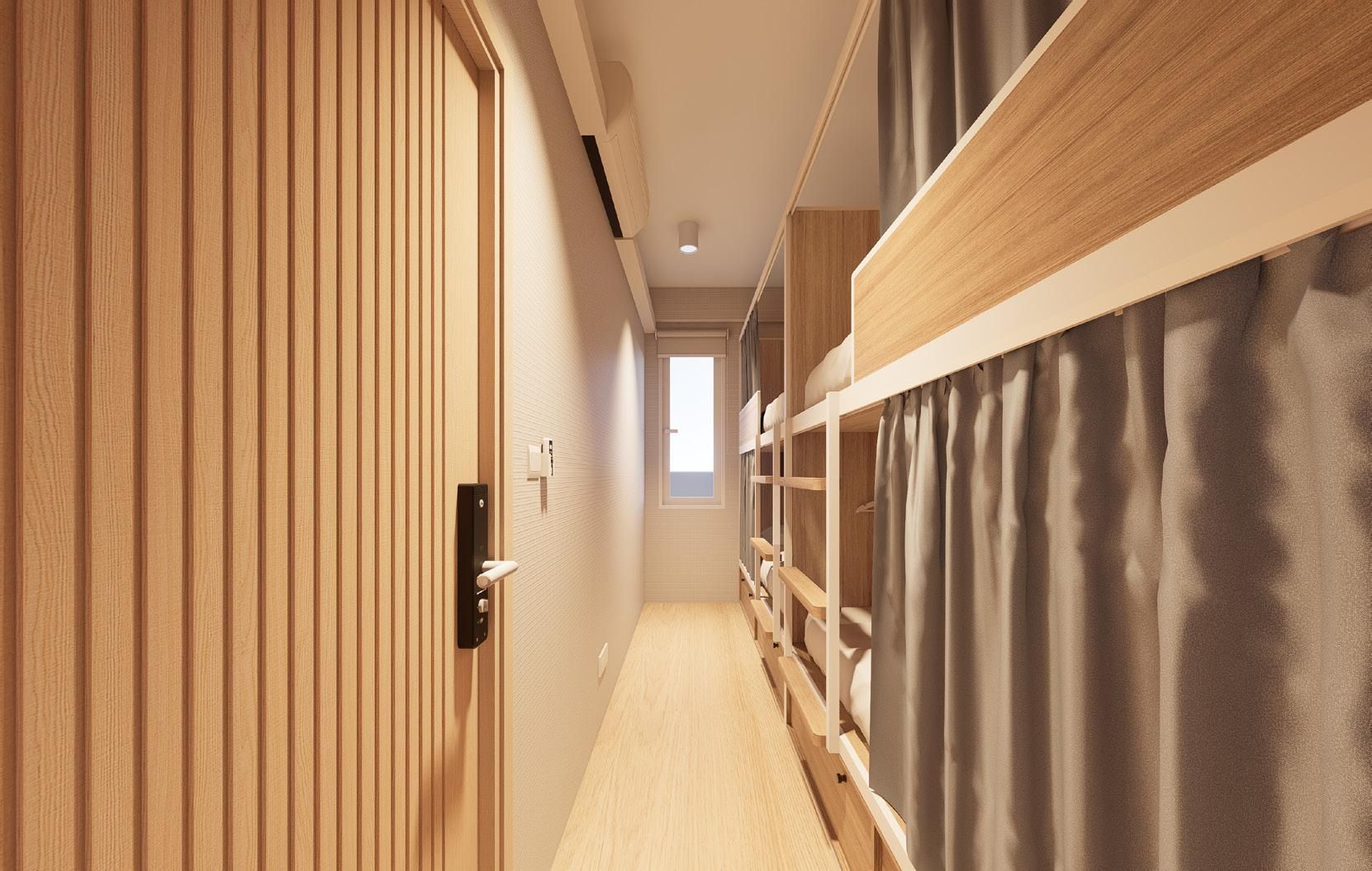 4 Bed Male Dormitory Room