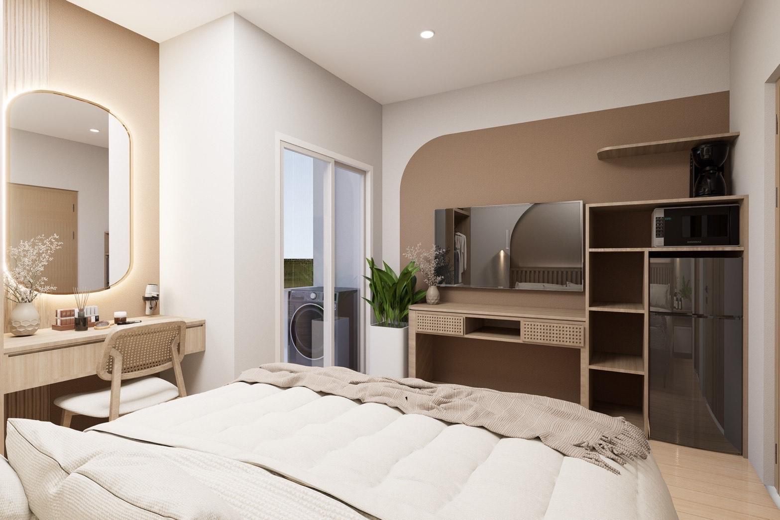 Abundant Eco Hostel Studio Balcony 3