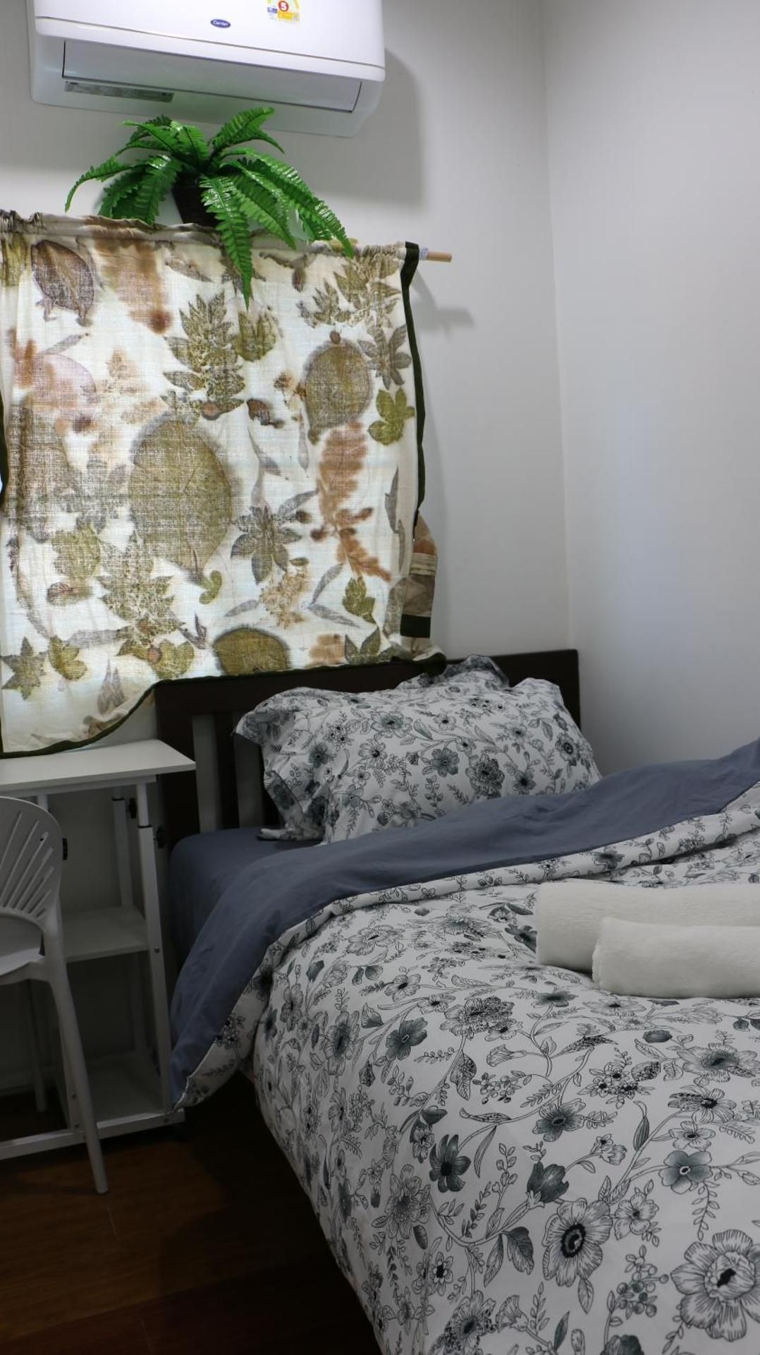 Single Bed in Female Dormitory Room
