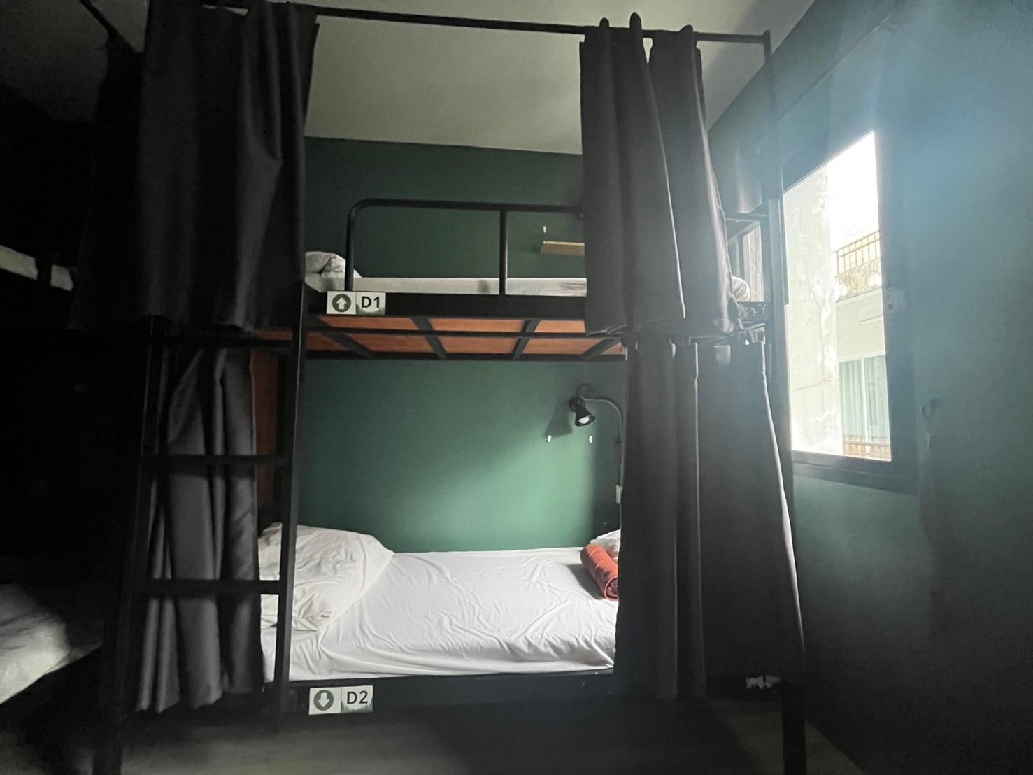 Bunk Bed in Mixed Dormitory Room