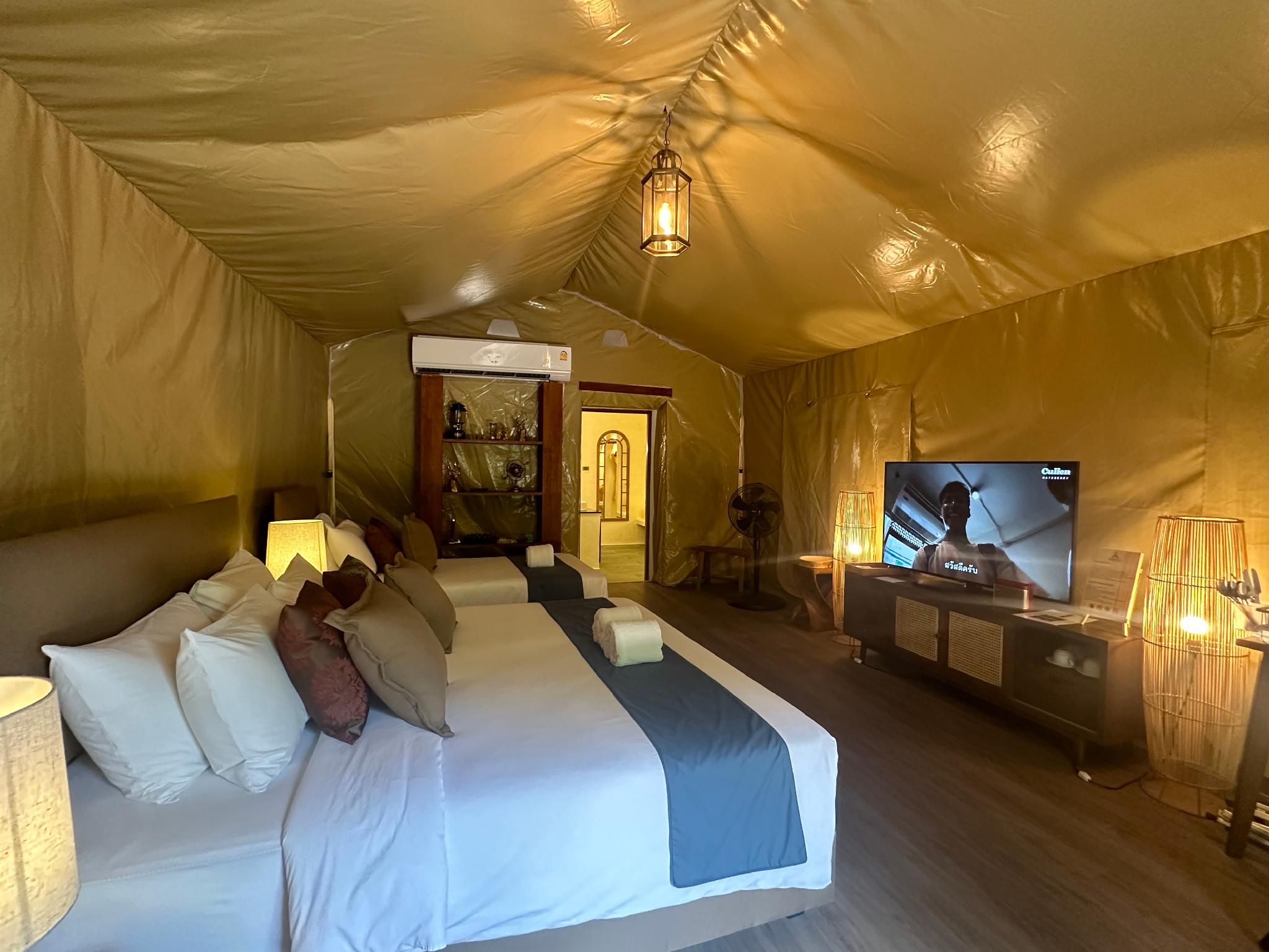 Tent with Plunge Pool