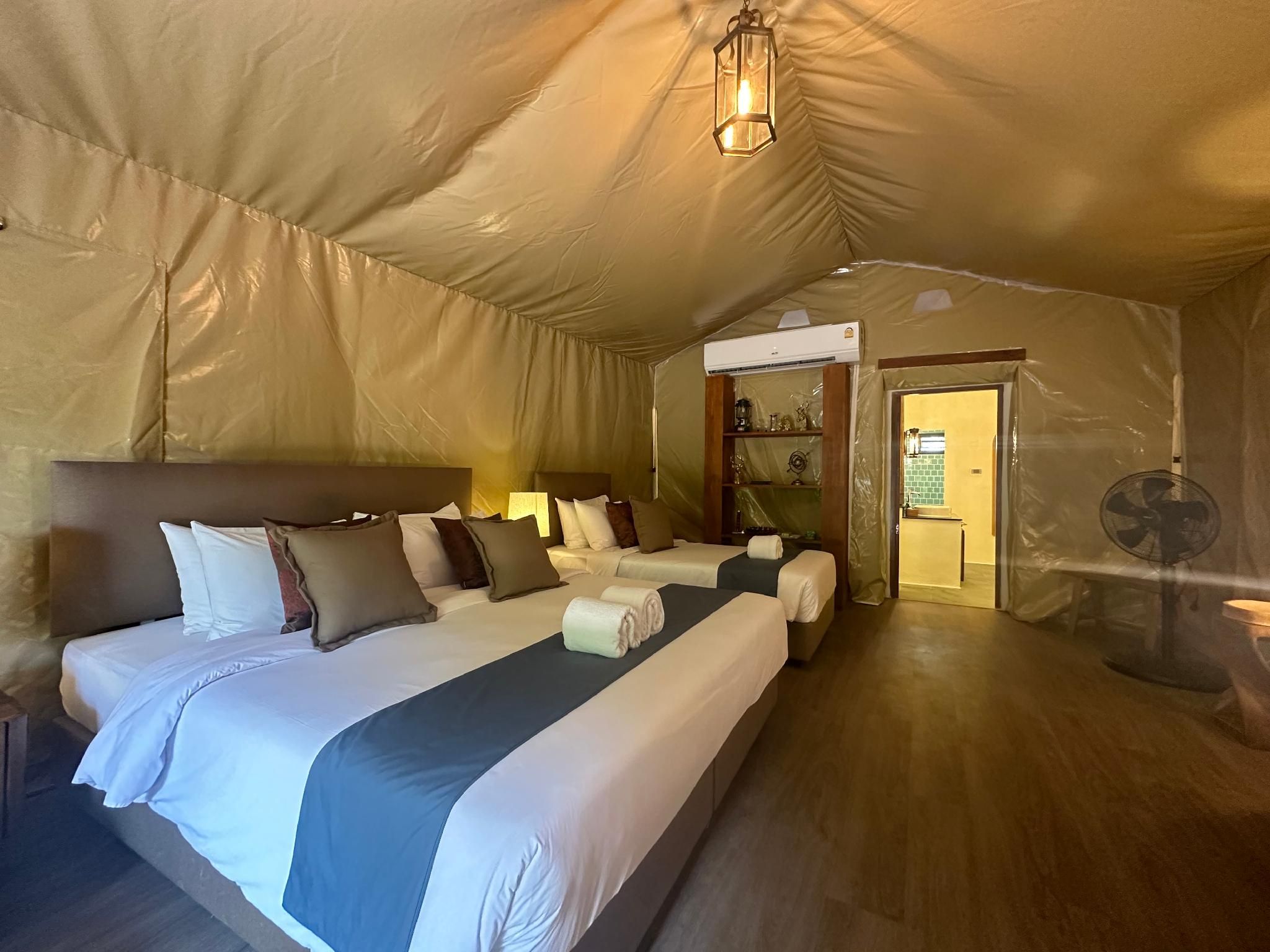 Tent with Plunge Pool