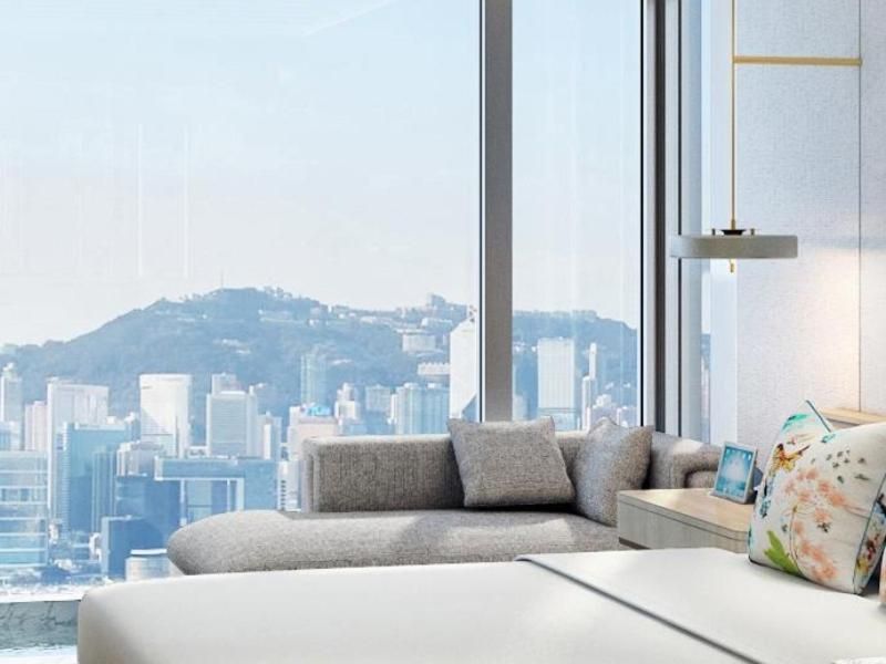 Premium Double Room with Two Double Beds and Sea View