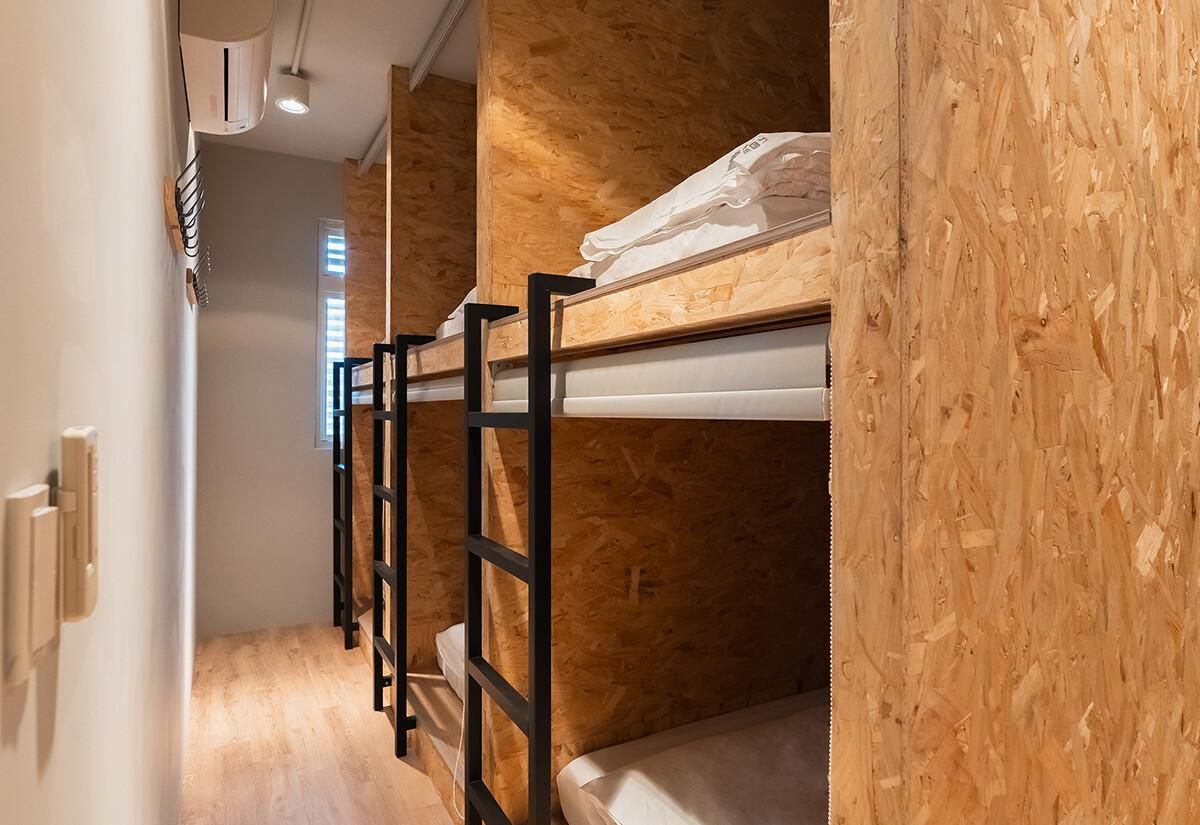 Bed in Male Dormitory Room