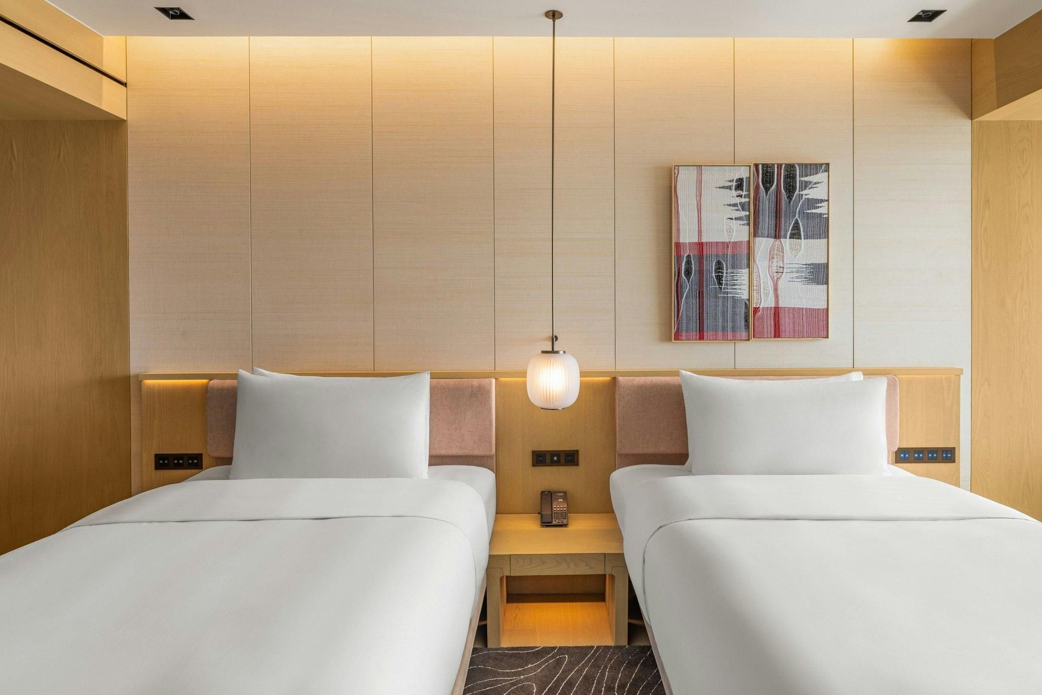 Deluxe Hot Spring Room, Guest room, 2 Twin, Mountain view