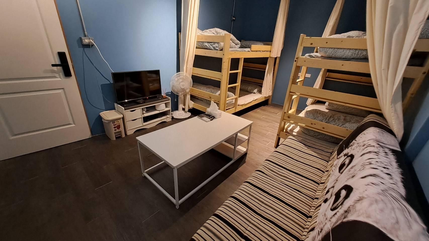 Bed in 4 Bed Female Dormitory with Private Bathroom