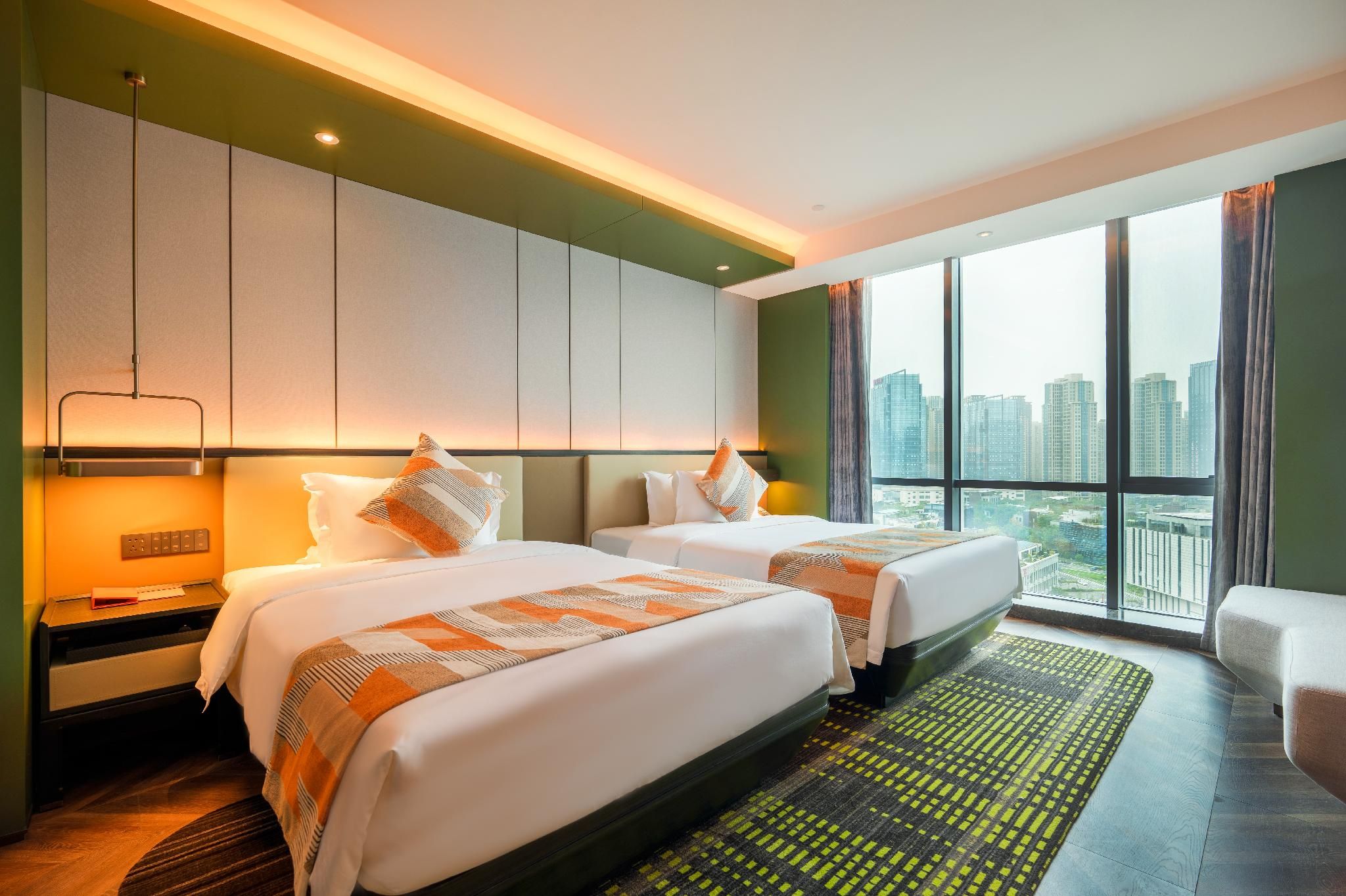 Superior City View Room with 2 Semi-Double Bed