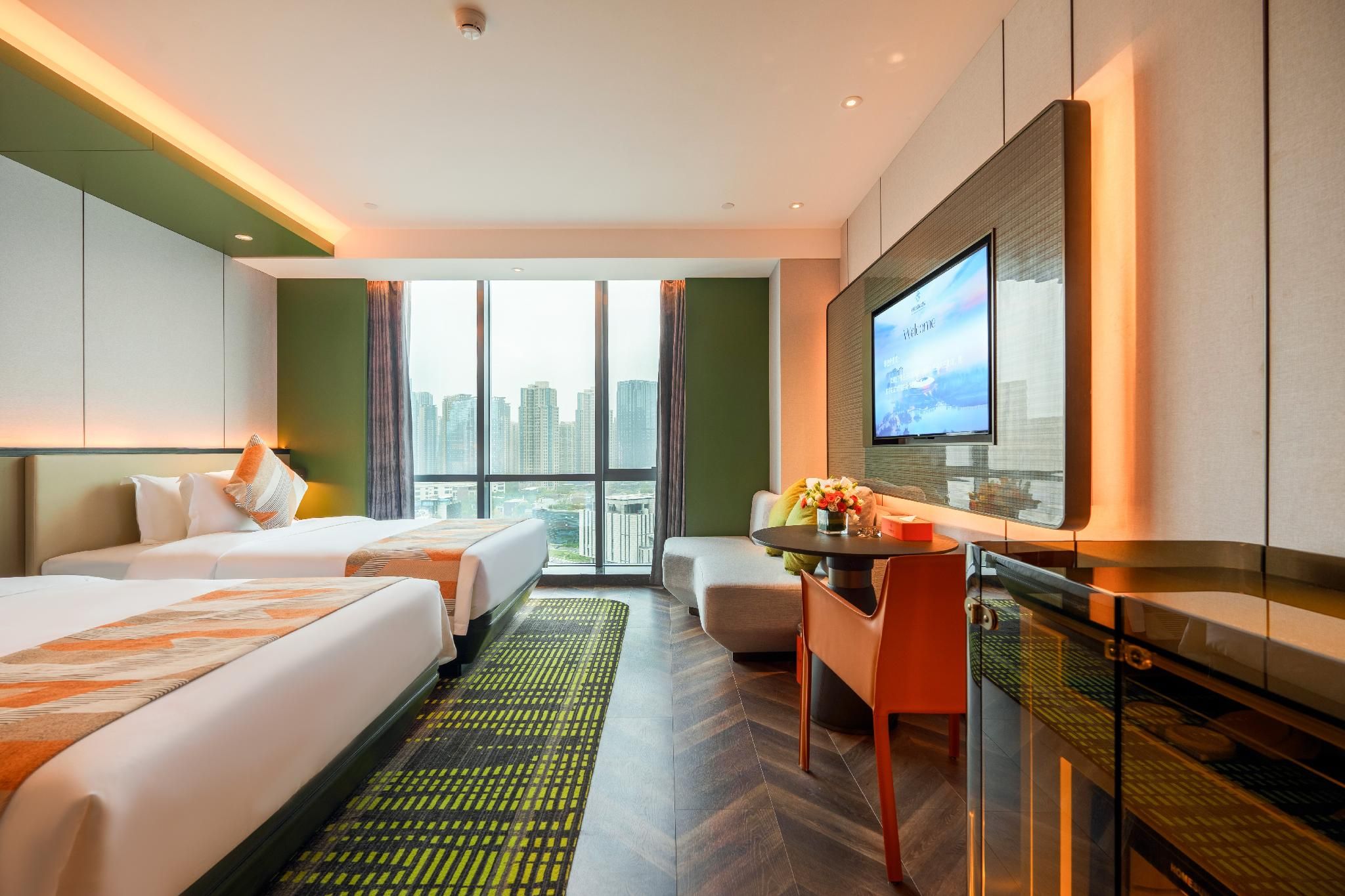 Superior City View Room with 2 Semi-Double Bed