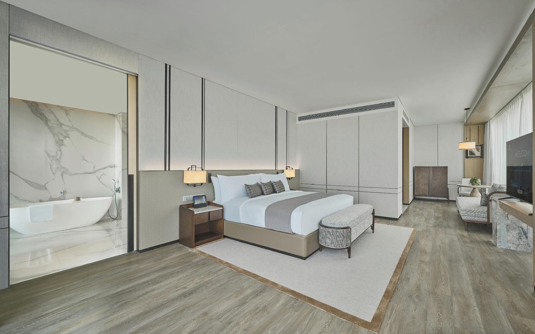 Grand Ocean View Hotel Zhuhai Opera House Sea View King Room