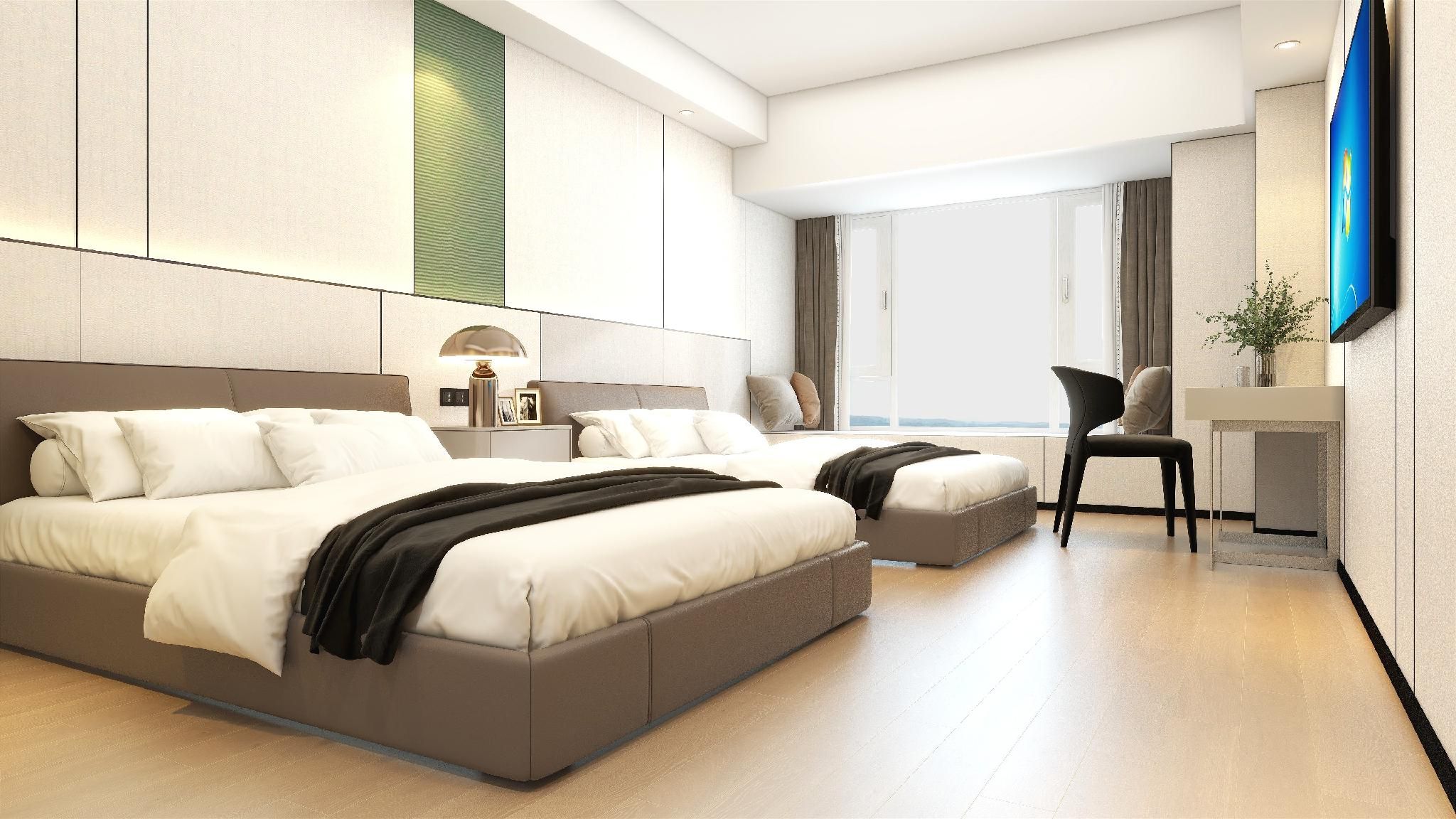 Lavende - Ya Zhi Twin Room