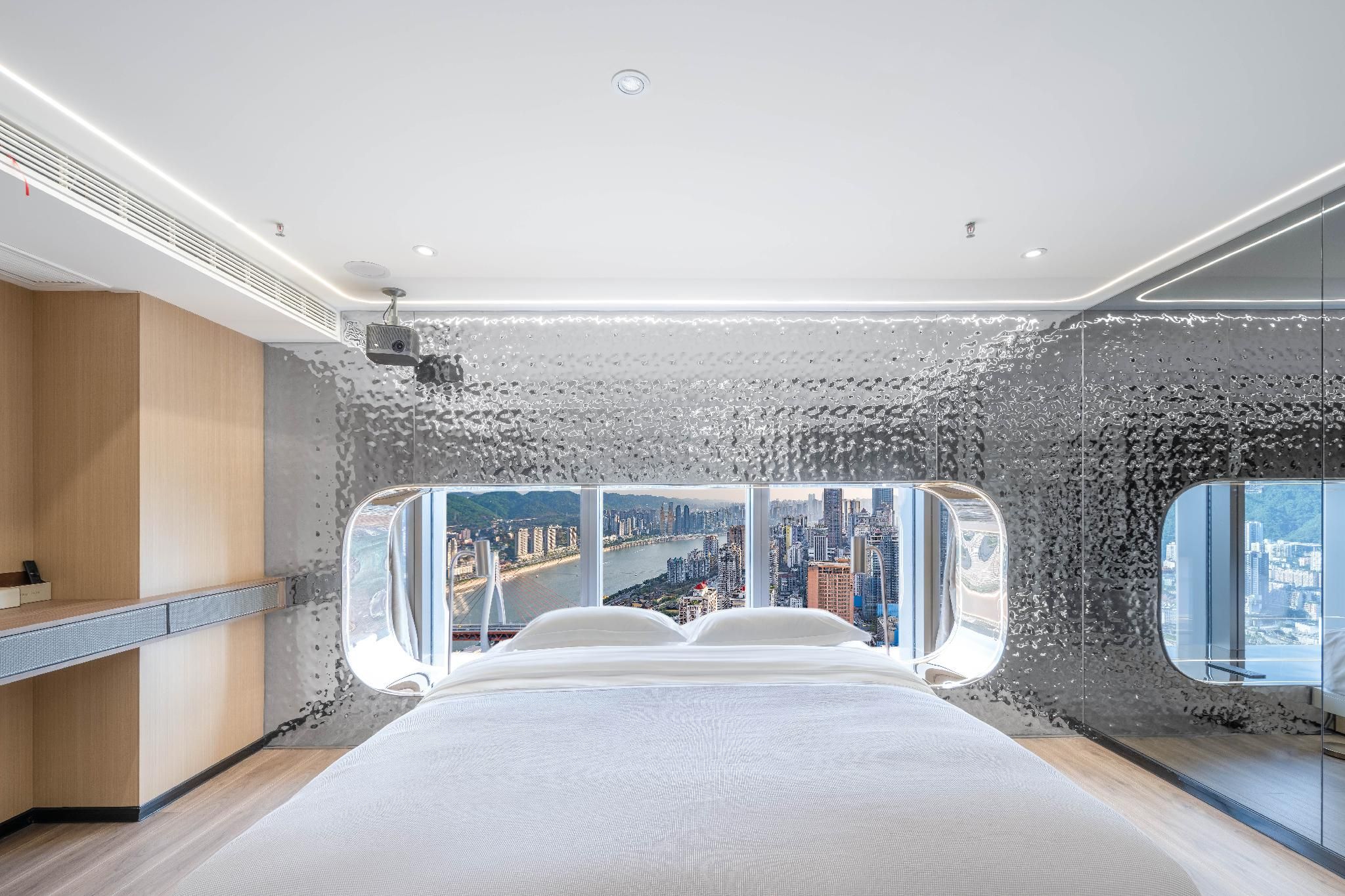 重庆INDITION英迪逊高空酒店(解放碑来福士店） Classic Room 3