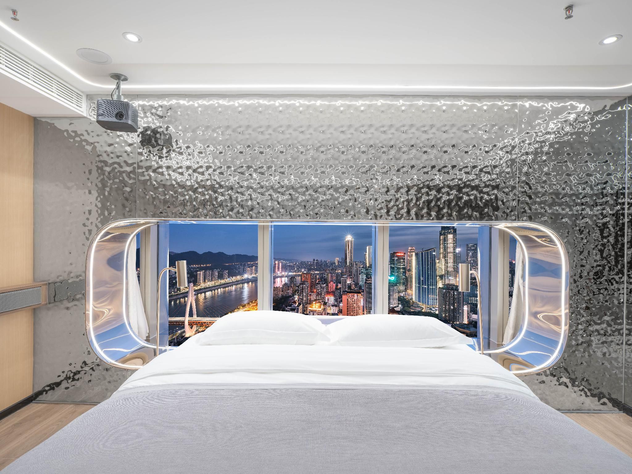 重庆INDITION英迪逊高空酒店(解放碑来福士店） Classic Room