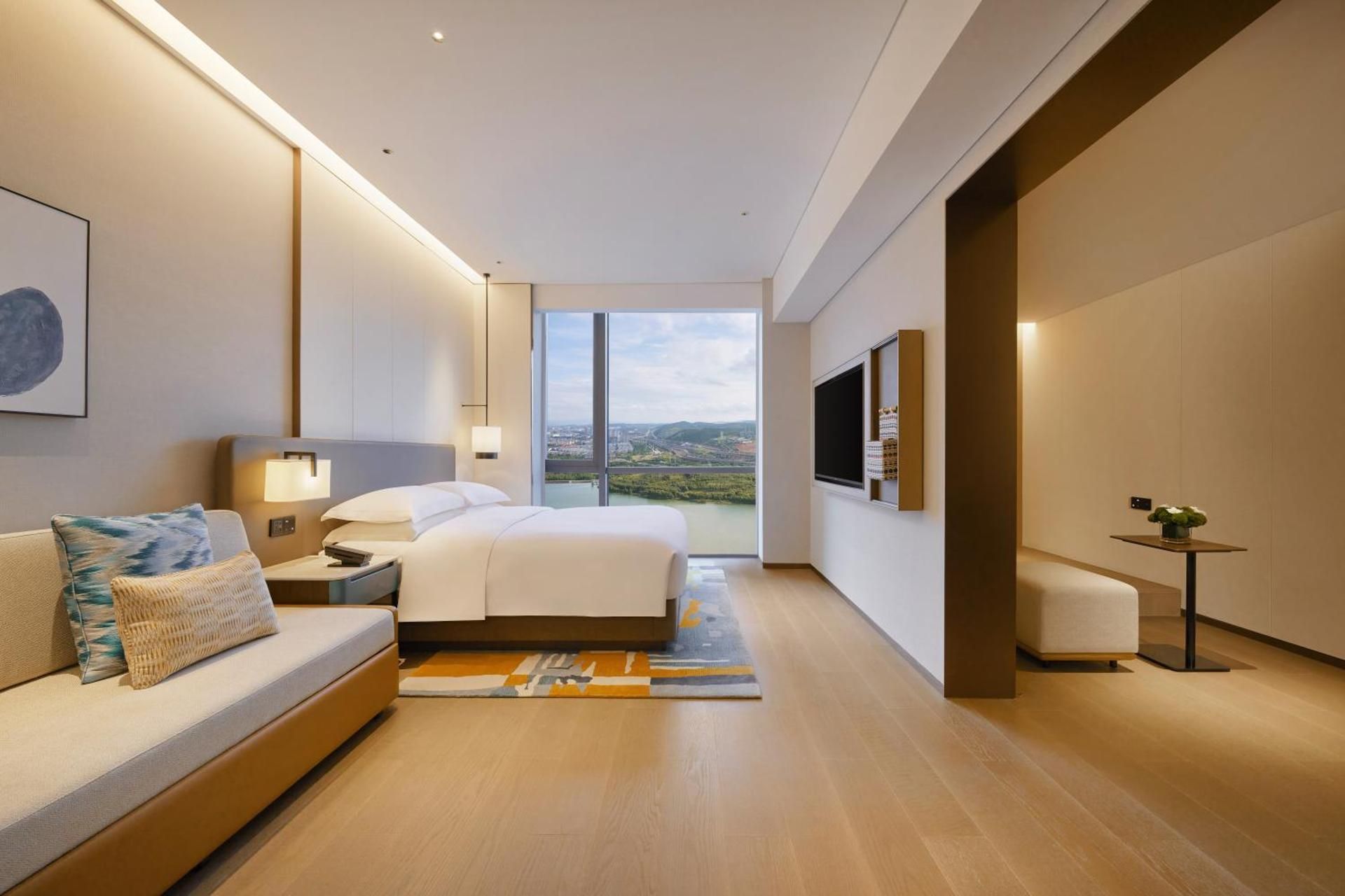 Family Suite with King Bed, Lake View and Sofa Bed