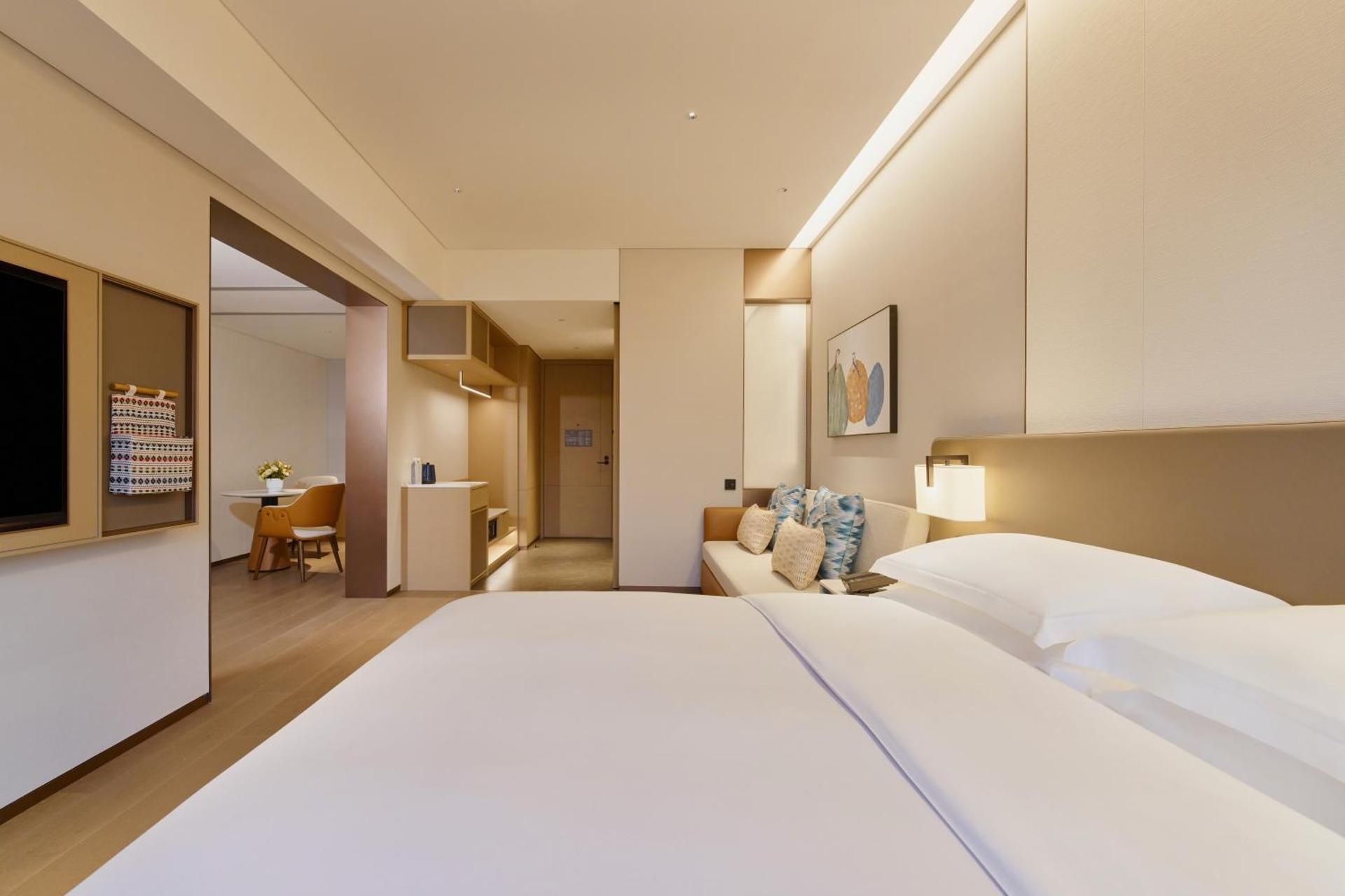 Family Suite with King Bed, Lake View and Sofa Bed