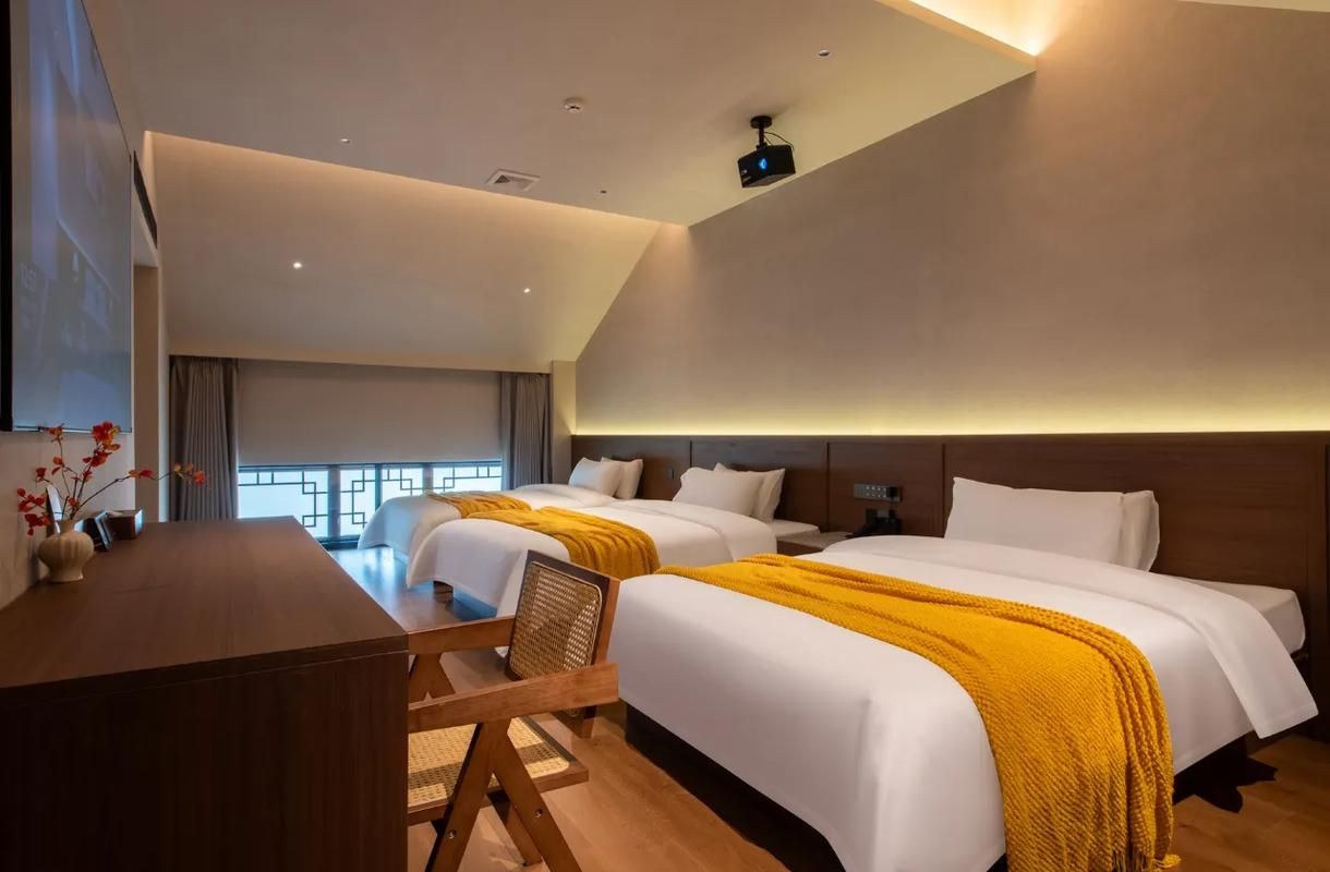 Triple - Room With A Large Bed And A Bunk Bed