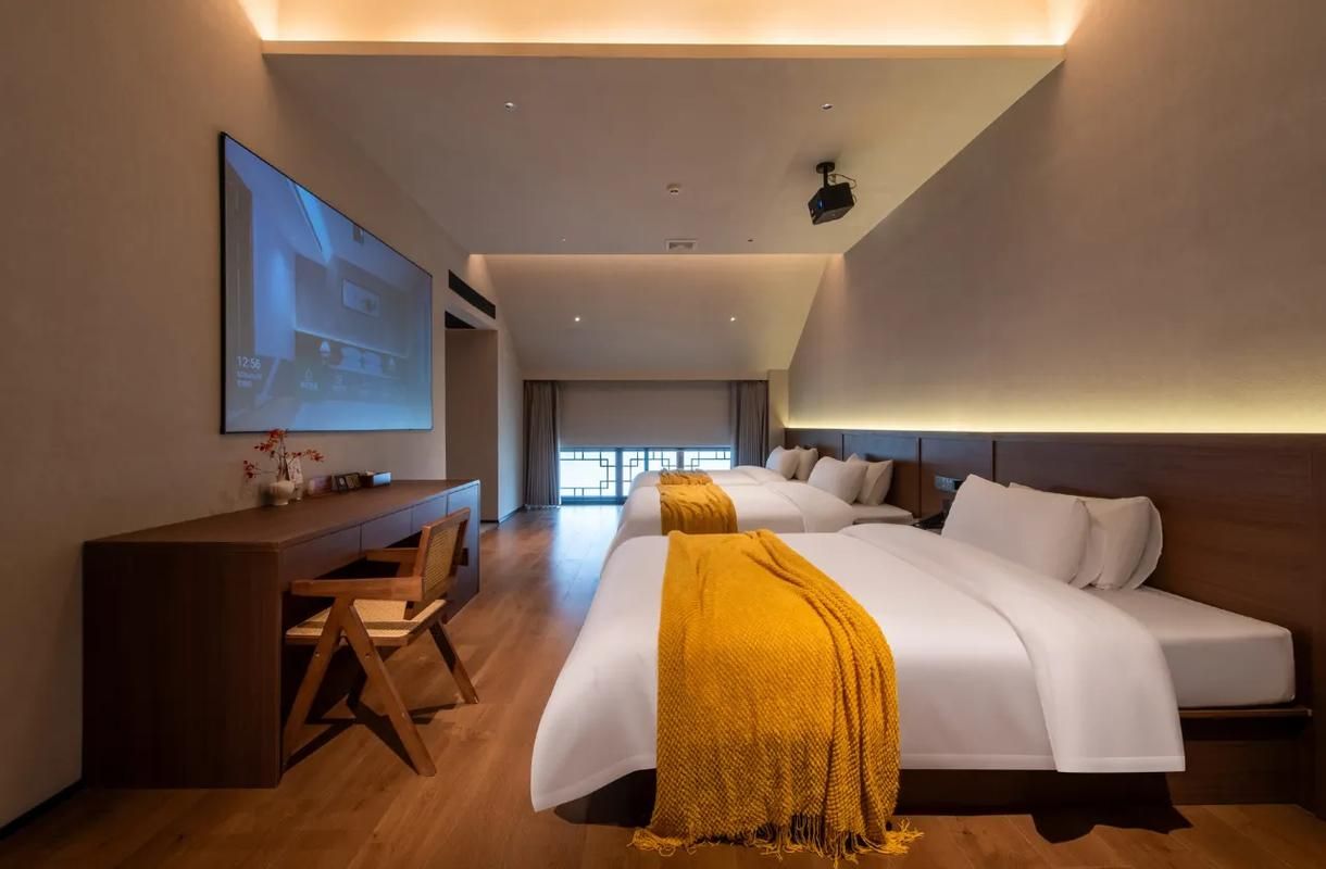 Triple - Room With A Large Bed And A Bunk Bed