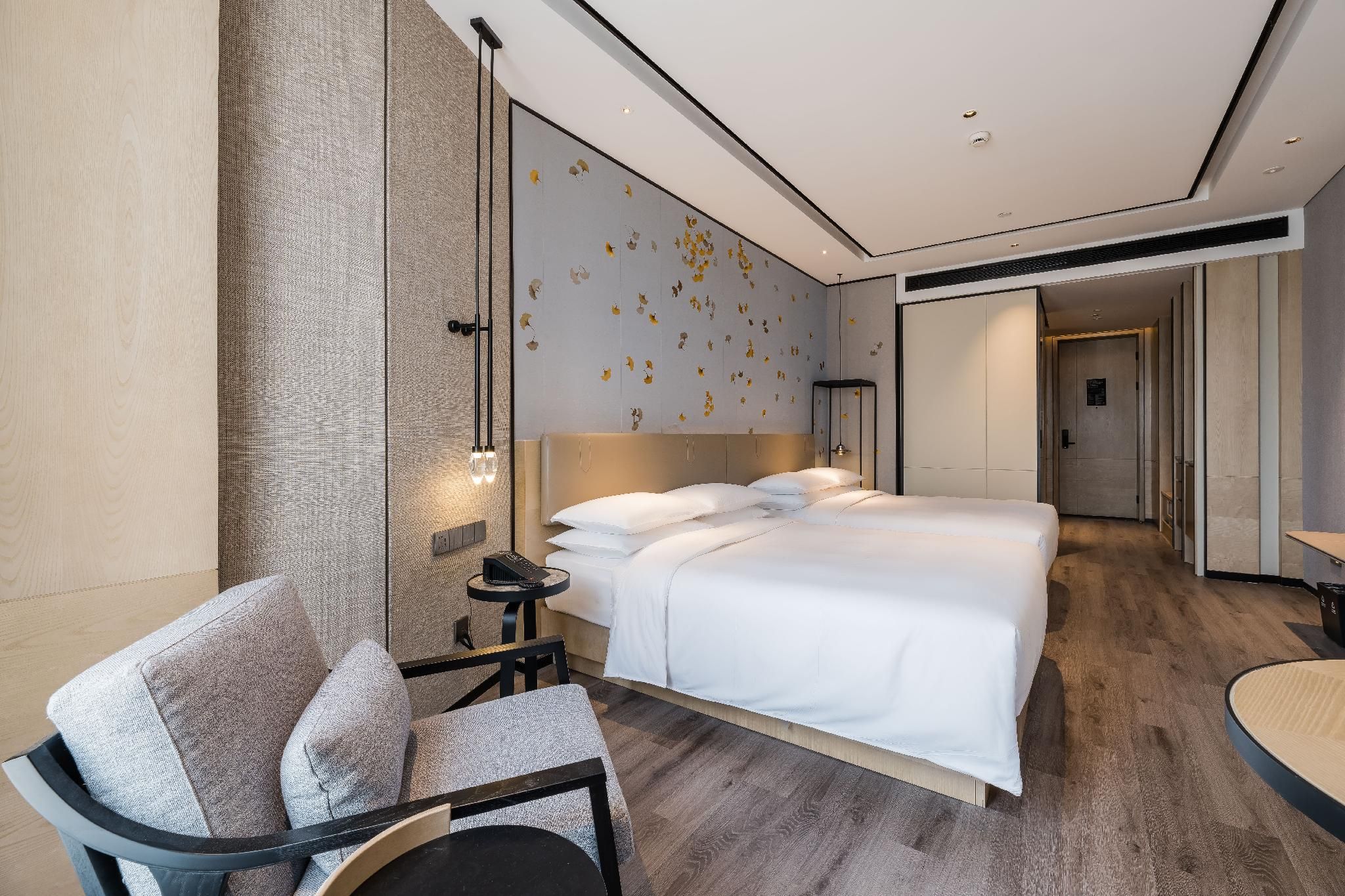 Yunhe Yebo Hotel (Shanghai Hongqiao Hub National Exhibition Center) 云和夜泊酒店（上海虹桥枢纽国展中心店） Twin Beds Standard Room
