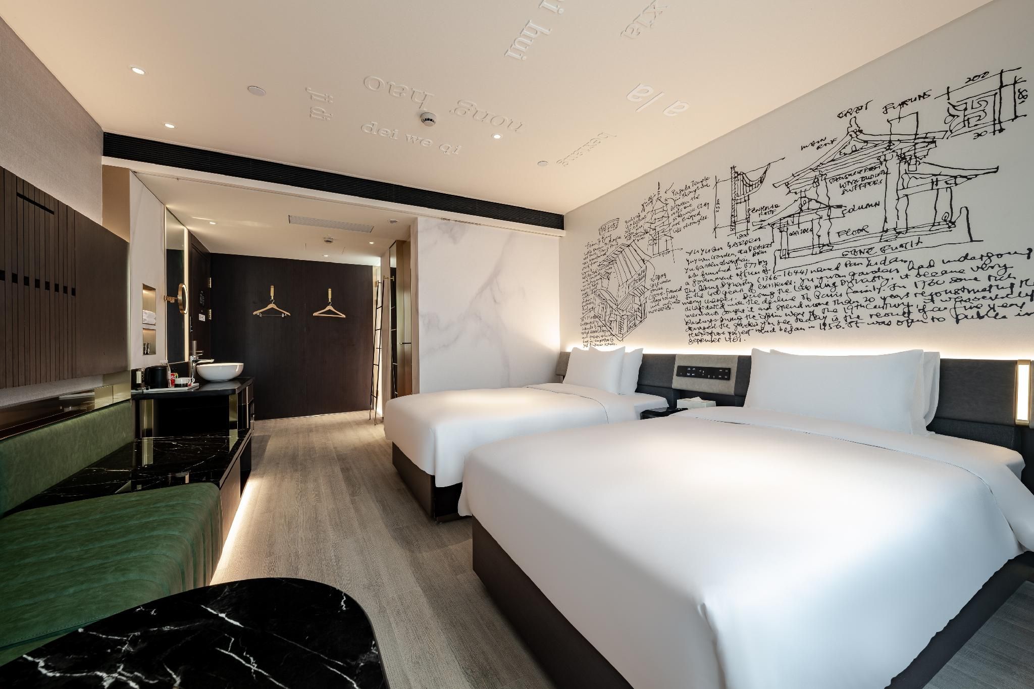 Huazhu - Huanyi Twin Bed Room