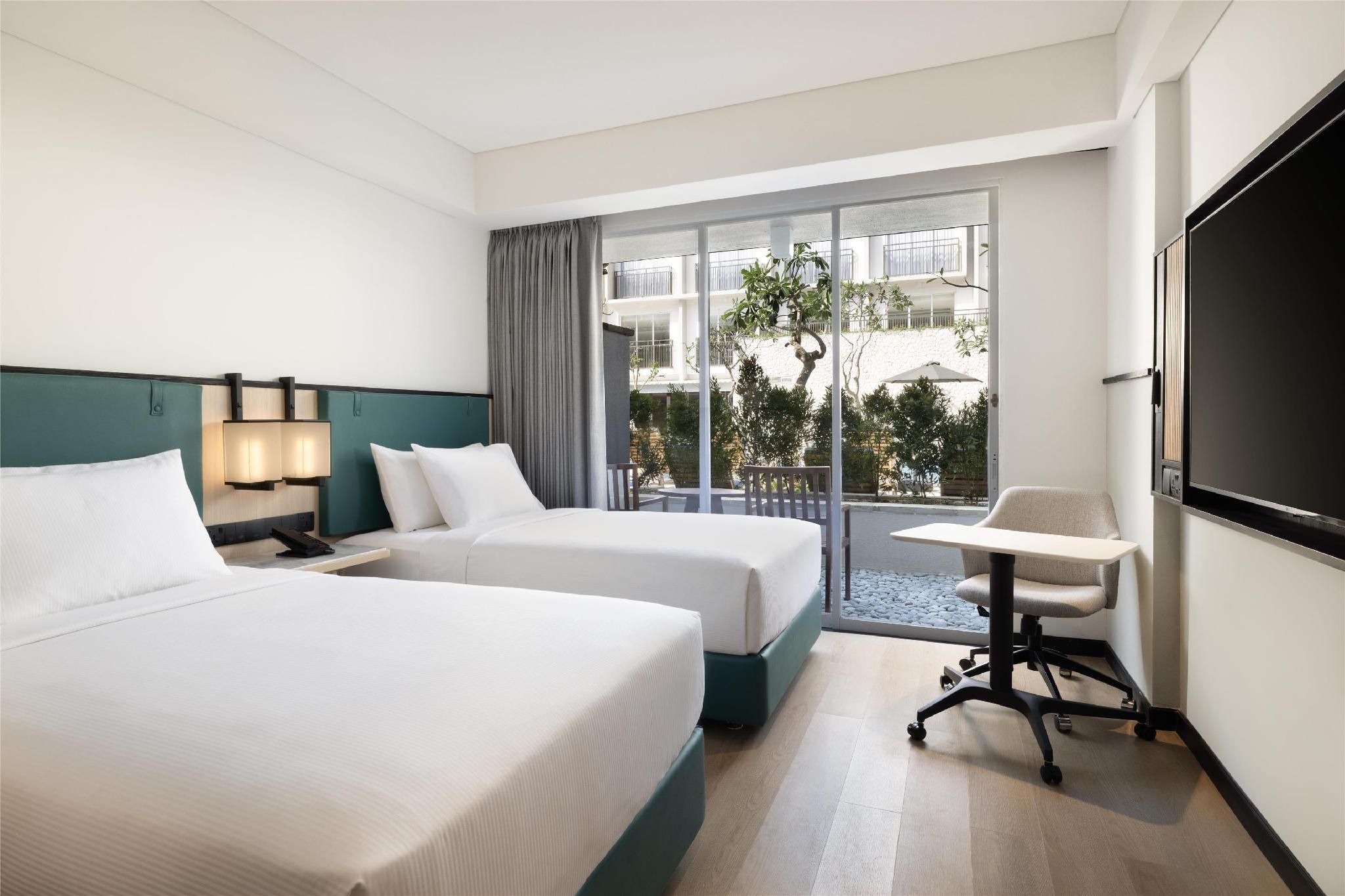 Twin Guest Room with Terrace