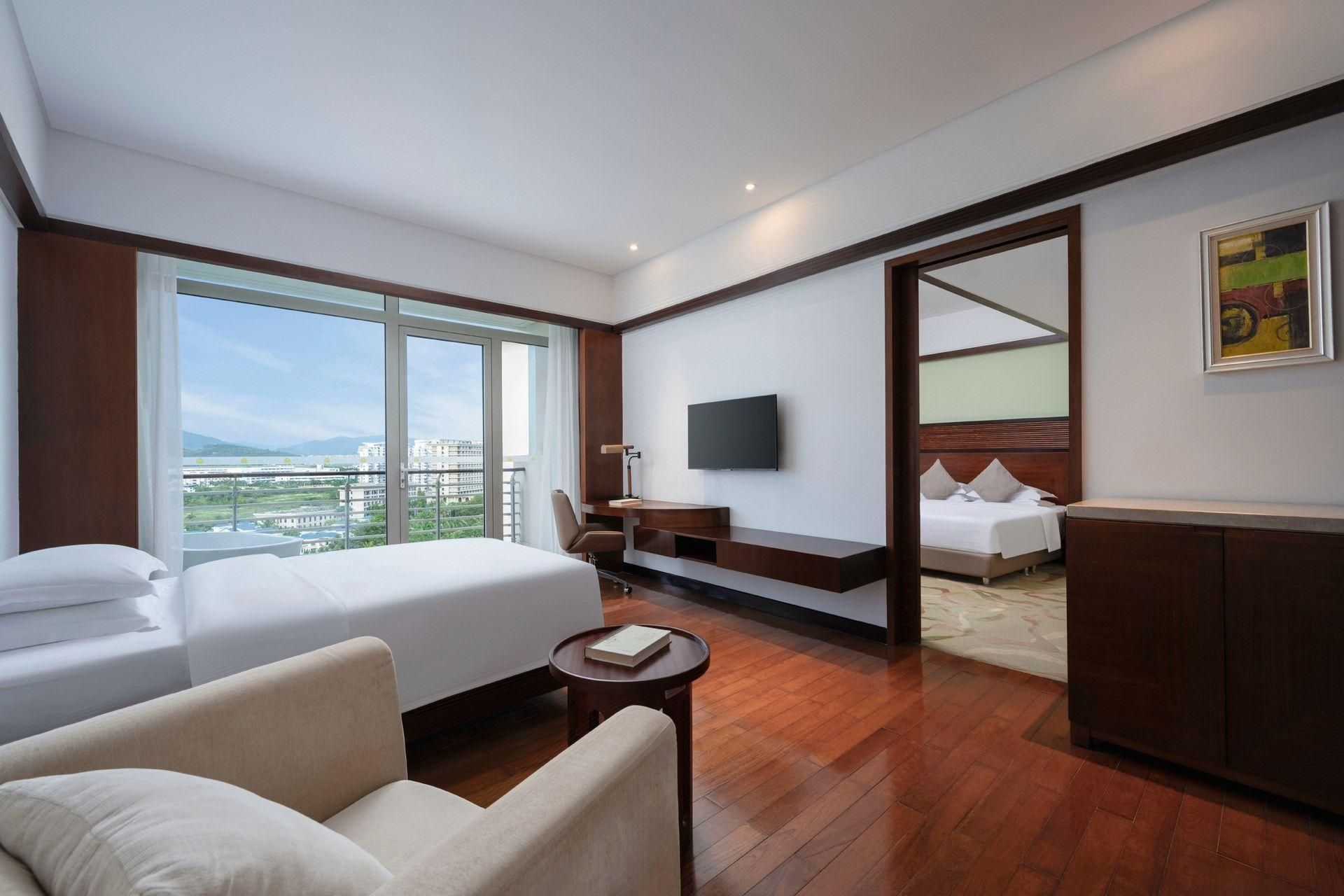 Garden View Family Room for 2 Adults and 1 Child