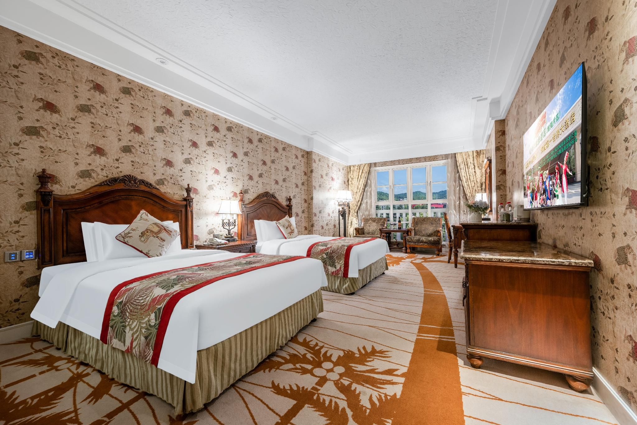 Twin Bed Room
