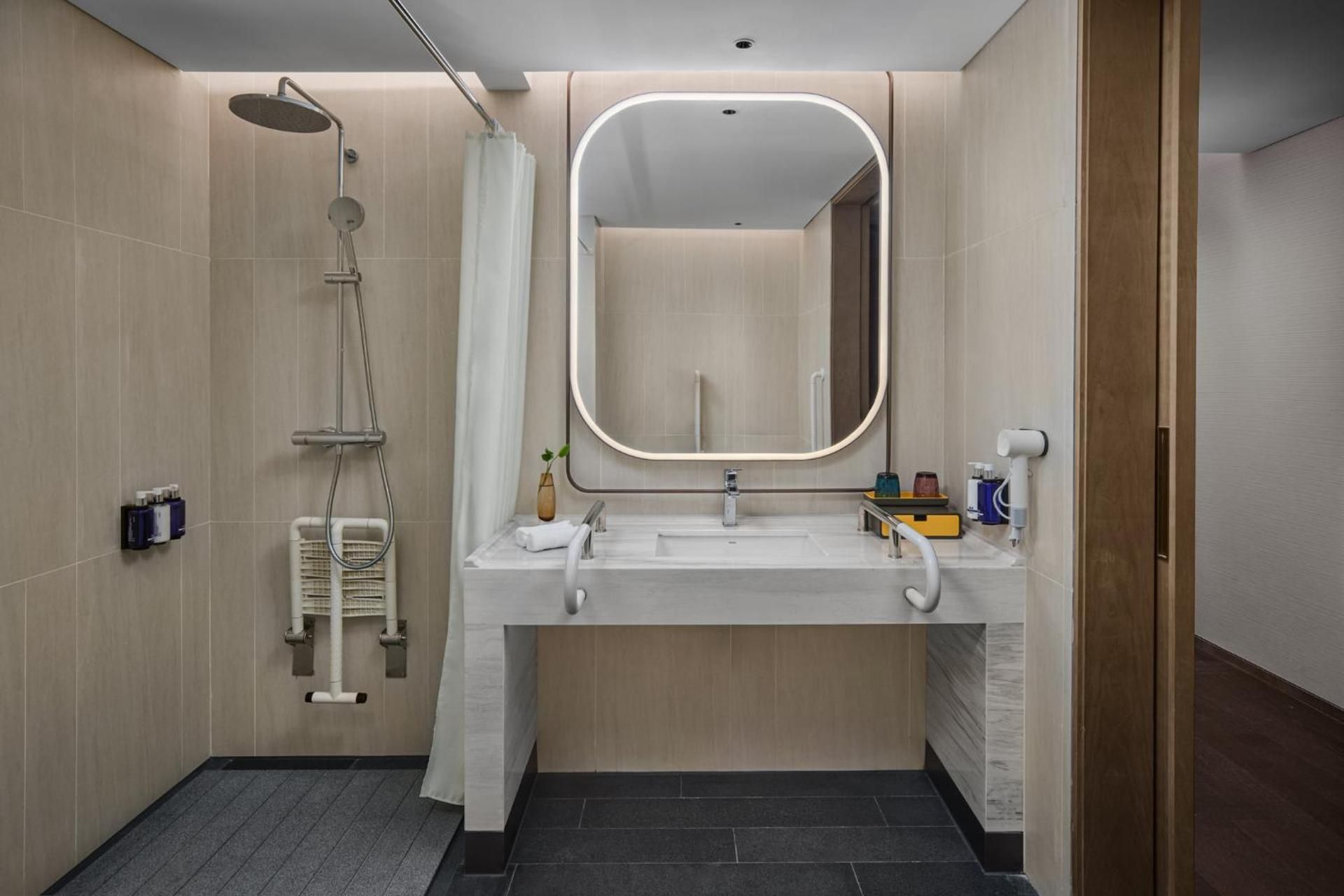 Standard King Room with Walk-In Shower - Accessible