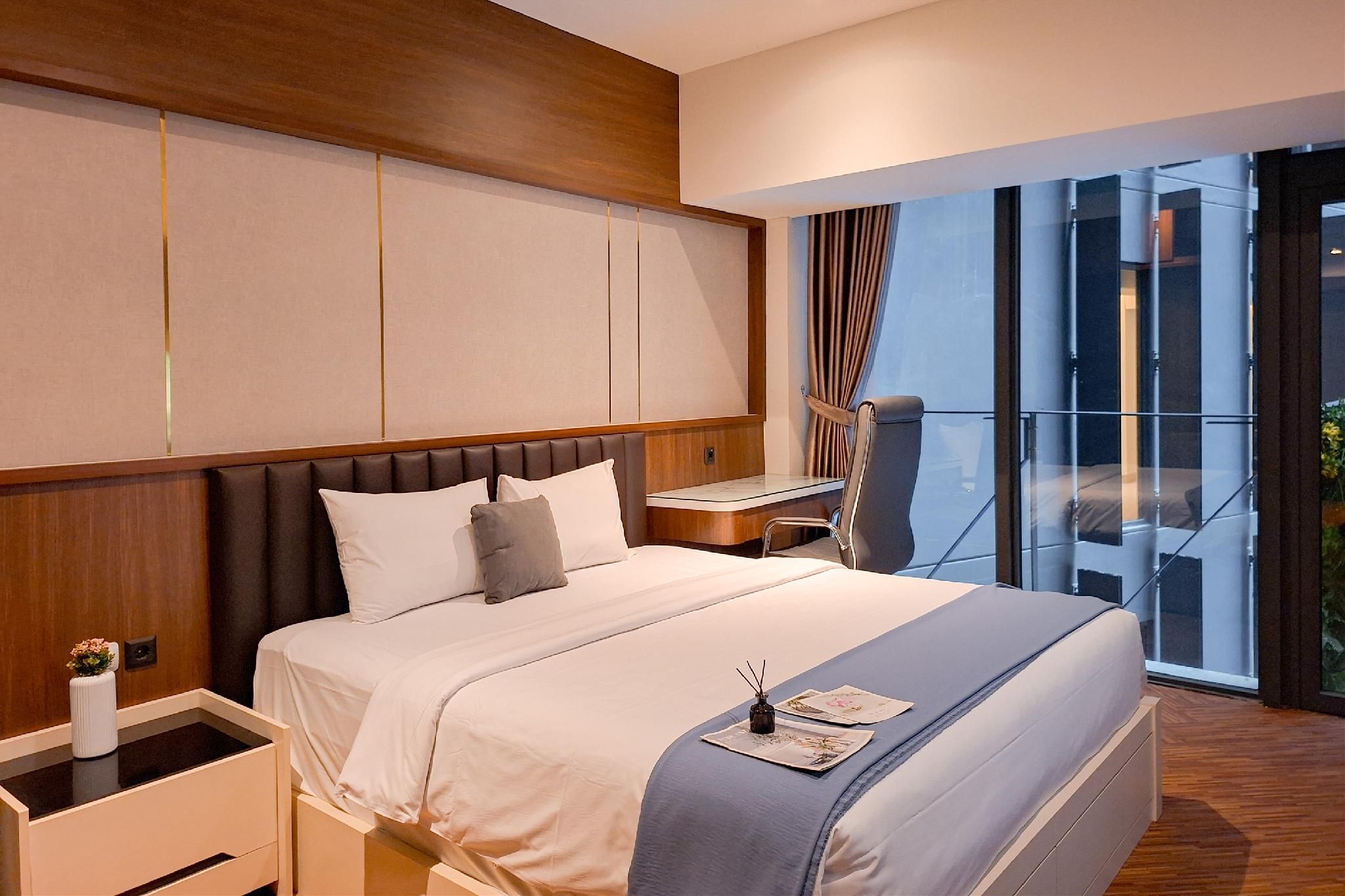 ModernRusticStudio Carstensz Residence By Travelio Apartment