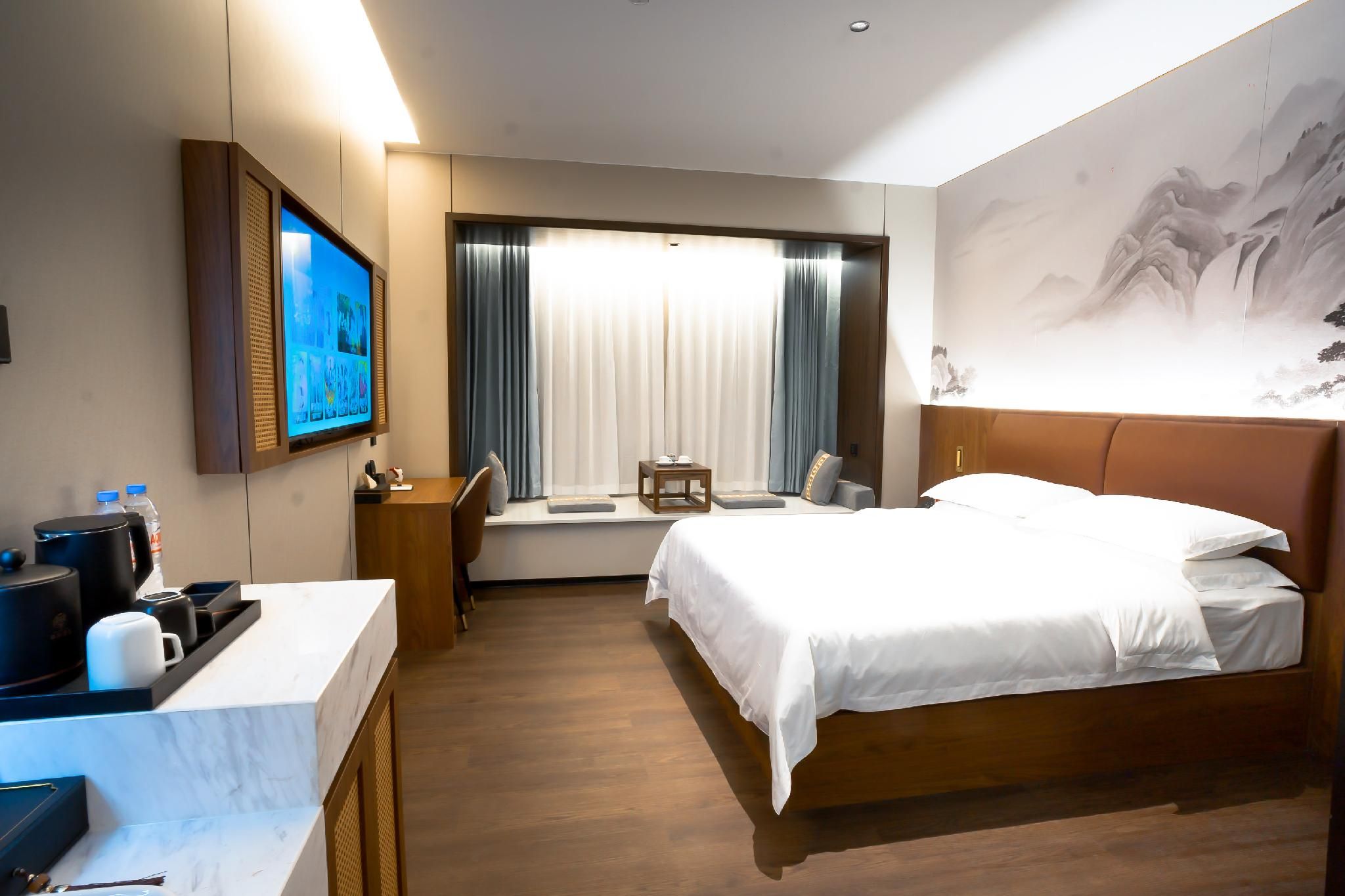 Huafeng Hotel Superior Guest Room, Guest room, 1 King