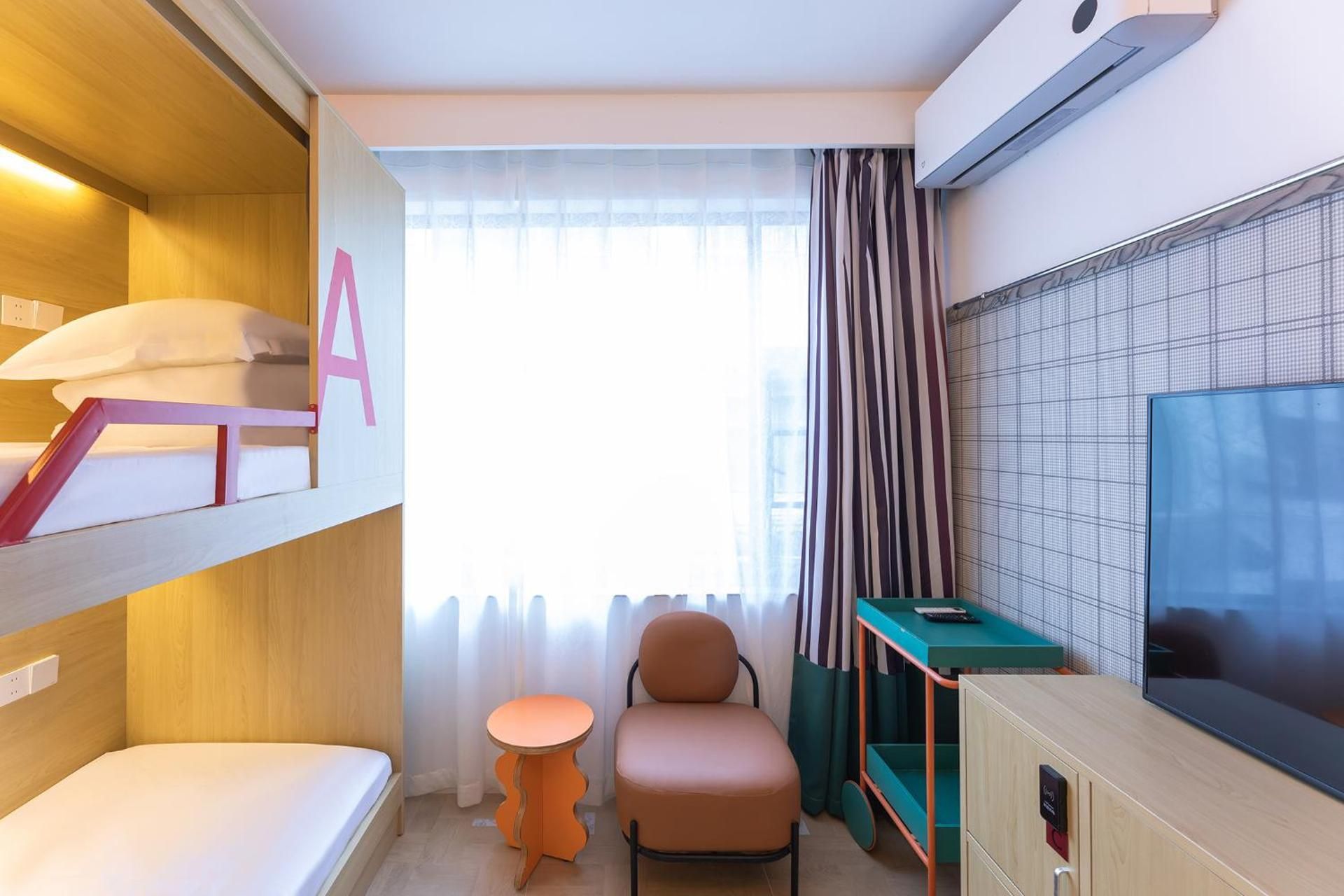 Bed in 4-Bed Male Dormitory Room