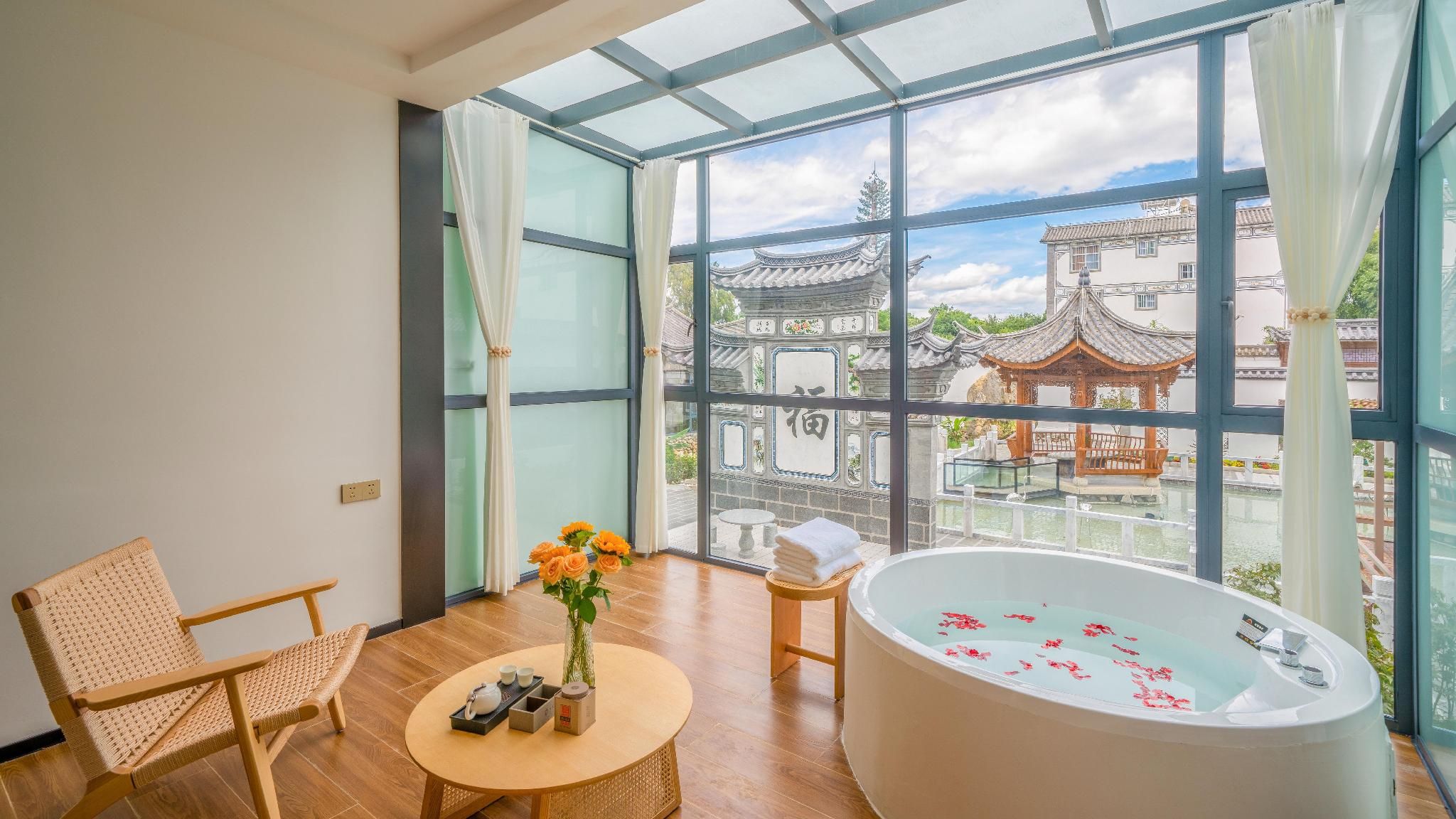 Double Room with Balcony and View