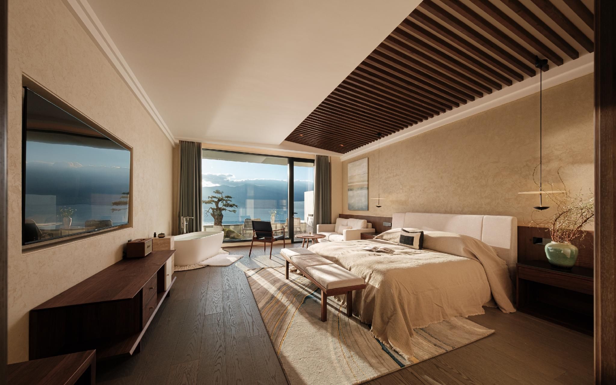 Dali Puyu VILLA Cliff Seaview Hotel (Dali Airport Dali North Station) Presidential Suite, Executive lounge access, 1 King