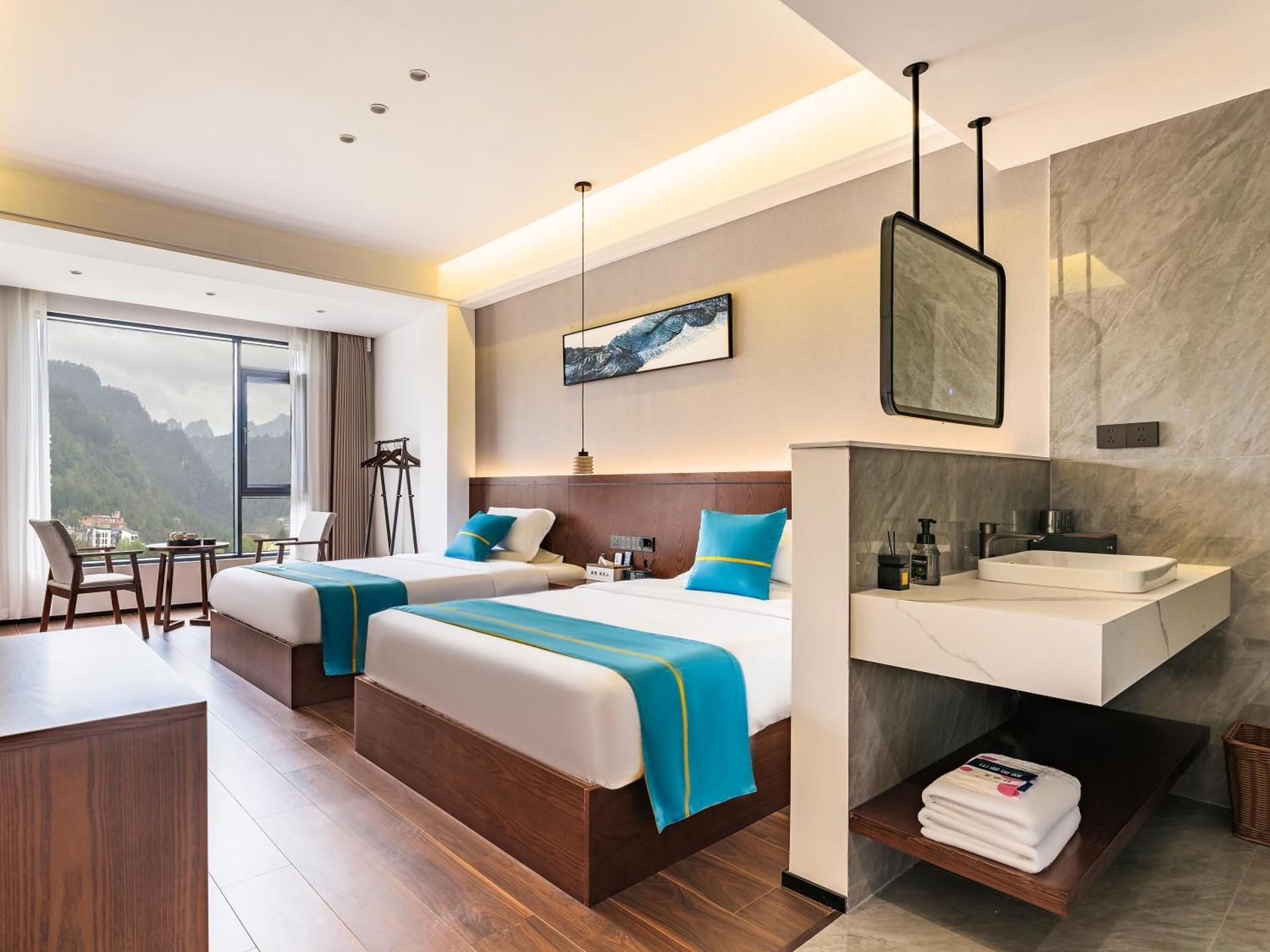 Twin Room with View