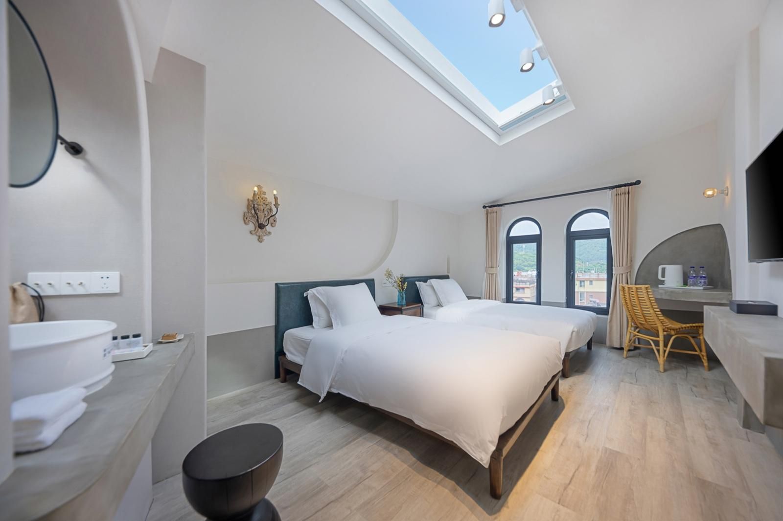 Lvyue - Starry Sky Sea View Twin Room