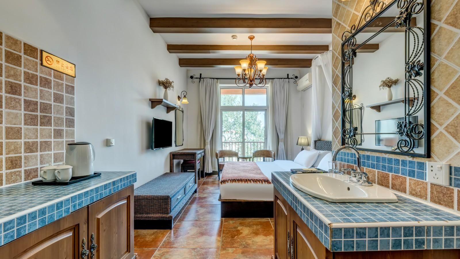 Floral Hotel Beidaihe Sala Private Apartment Lvyue - Couple Room 3