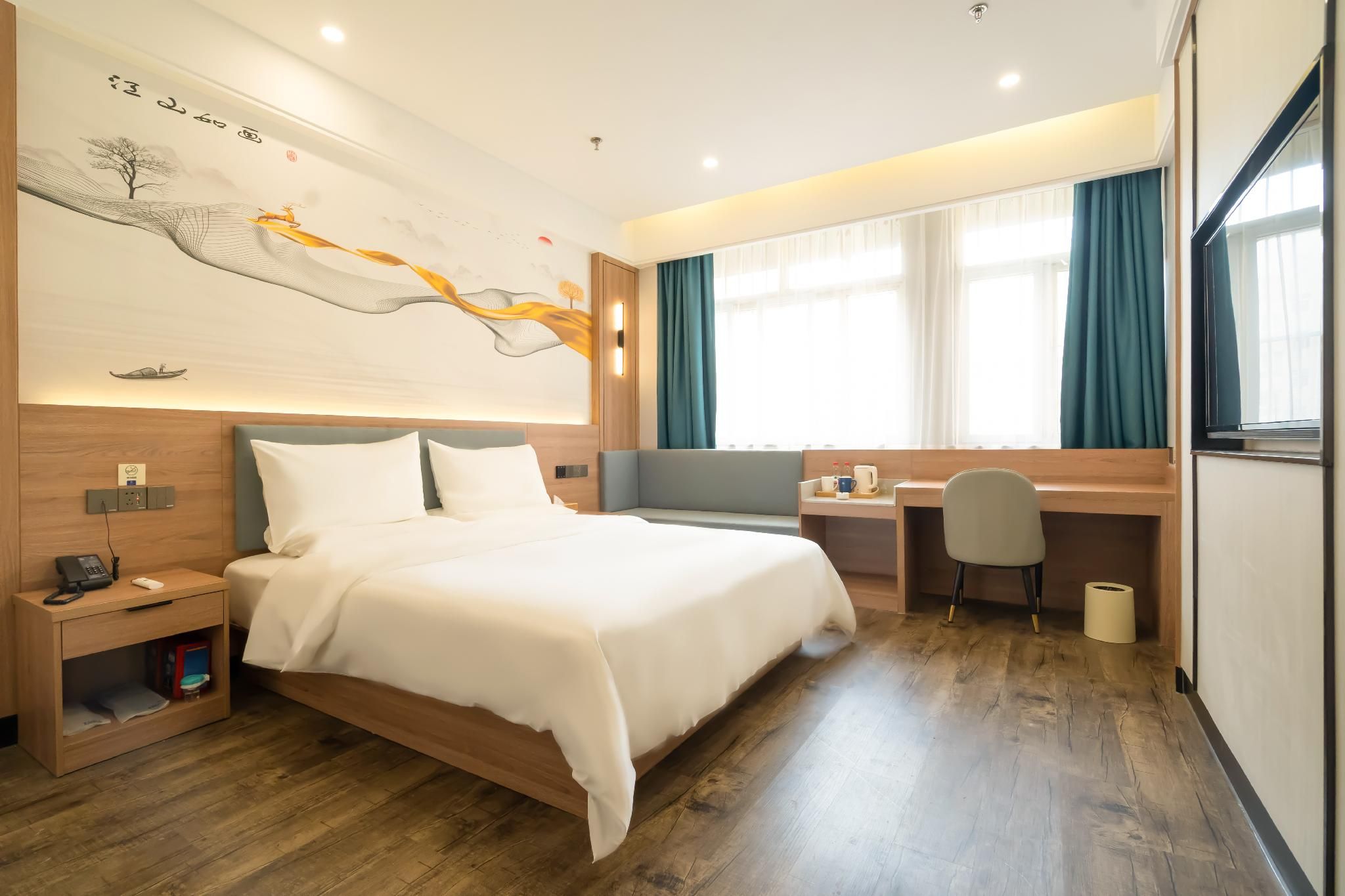 Starway Hotel Anyang Hua County Zhongzhou Avenue Huazhu - Deluxe Bed Room