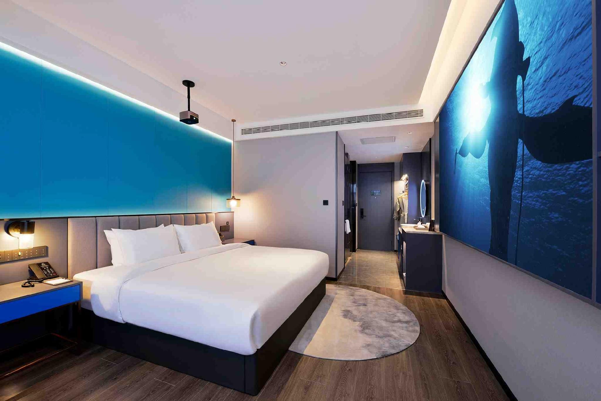 Lizhi Style Visual Queen Room