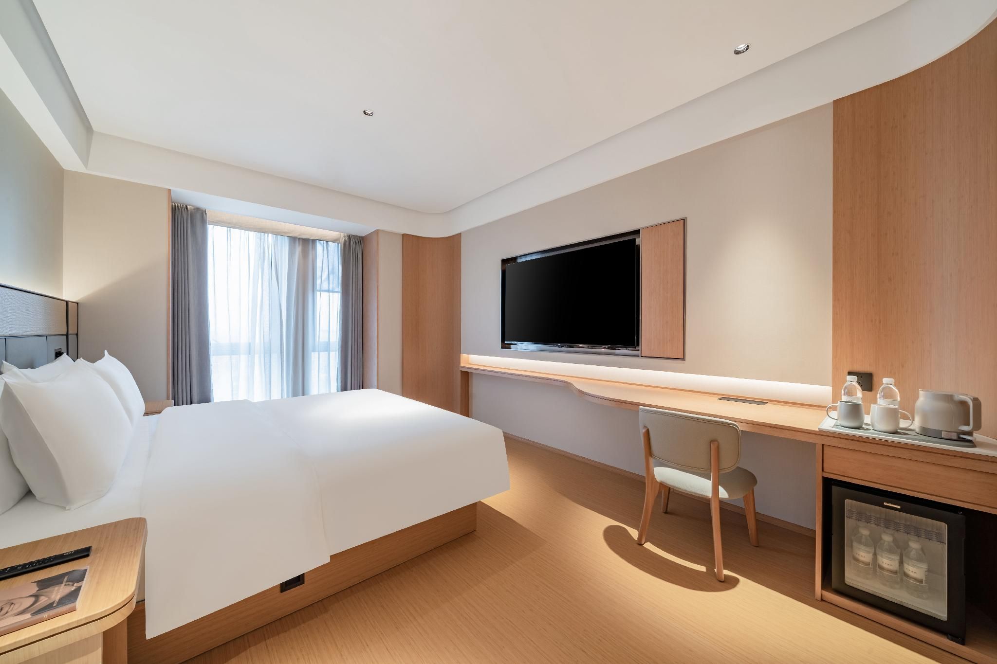 Ji Hotel Deyang Wanda Plaza Queen Room City View 2