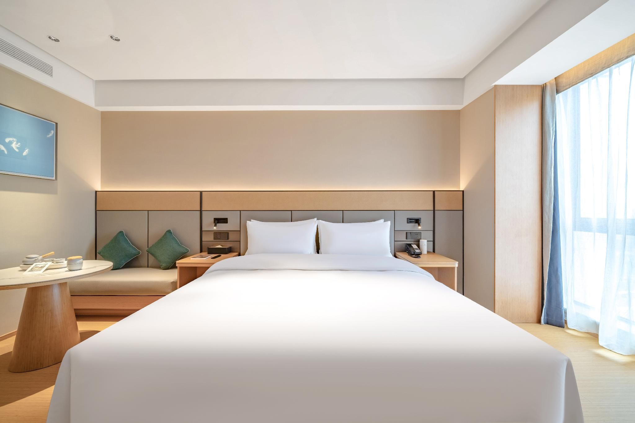 Ji Hotel Deyang Wanda Plaza Queen Room City View 3