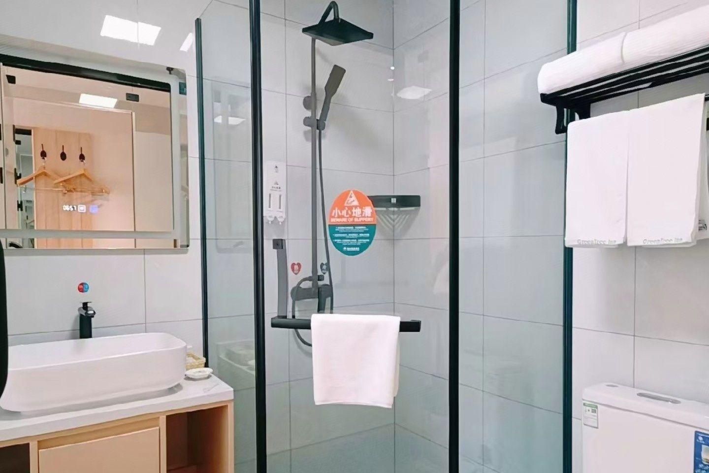 GreenTree Inn Jincheng Long-distance Bus Station Jianshe Road Express Hotel 2 Bed Twin Superior Room 3