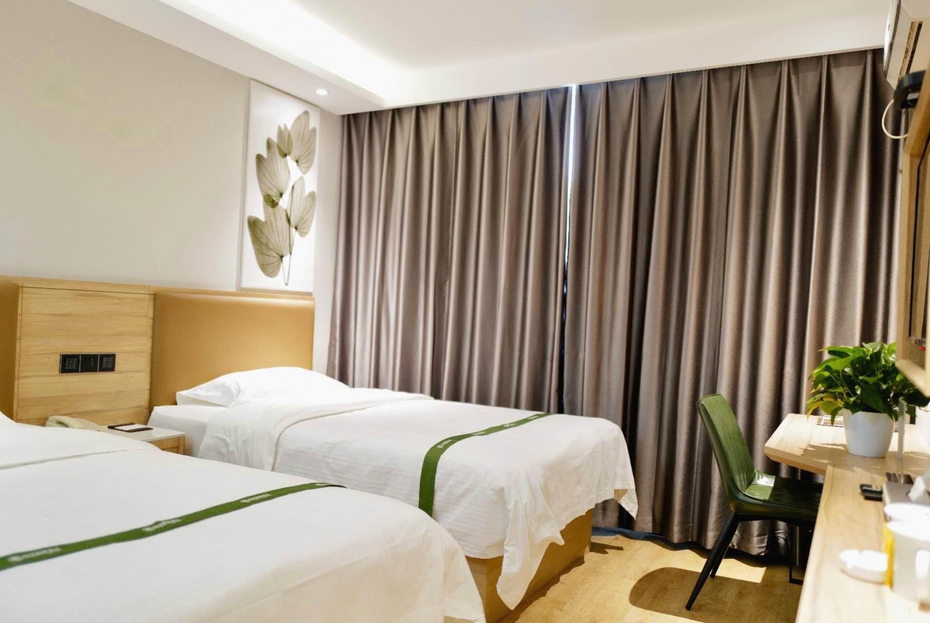 GreenTree Inn Jincheng Long-distance Bus Station Jianshe Road Express Hotel 2 Bed Twin Superior Room