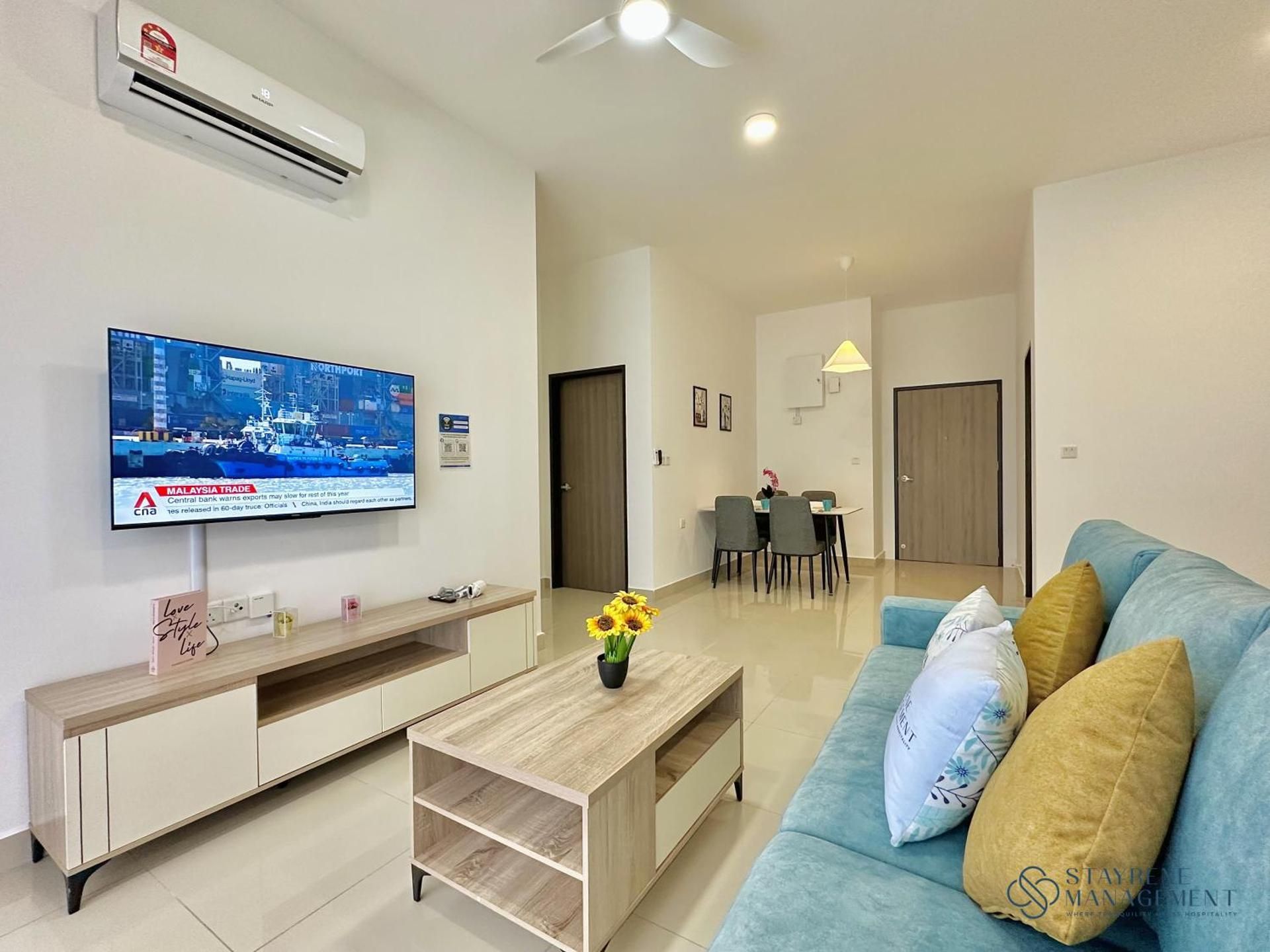 Three-Bedroom Apartment