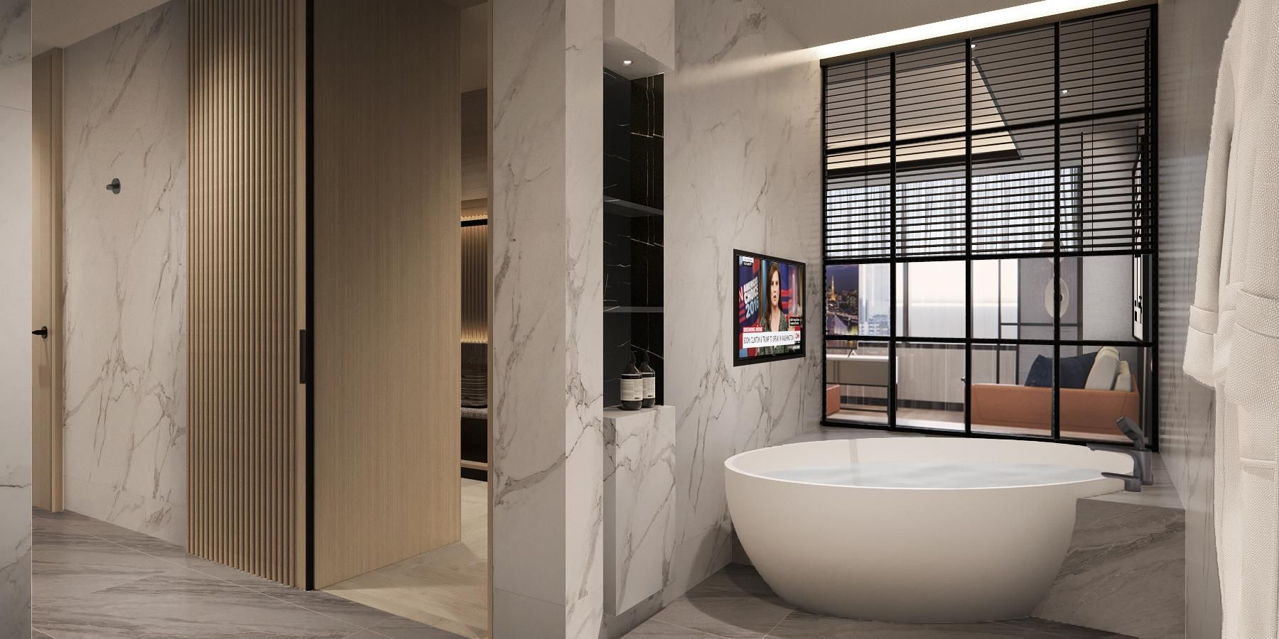 Presidential Suite, Club lounge access, Suite, 1 King